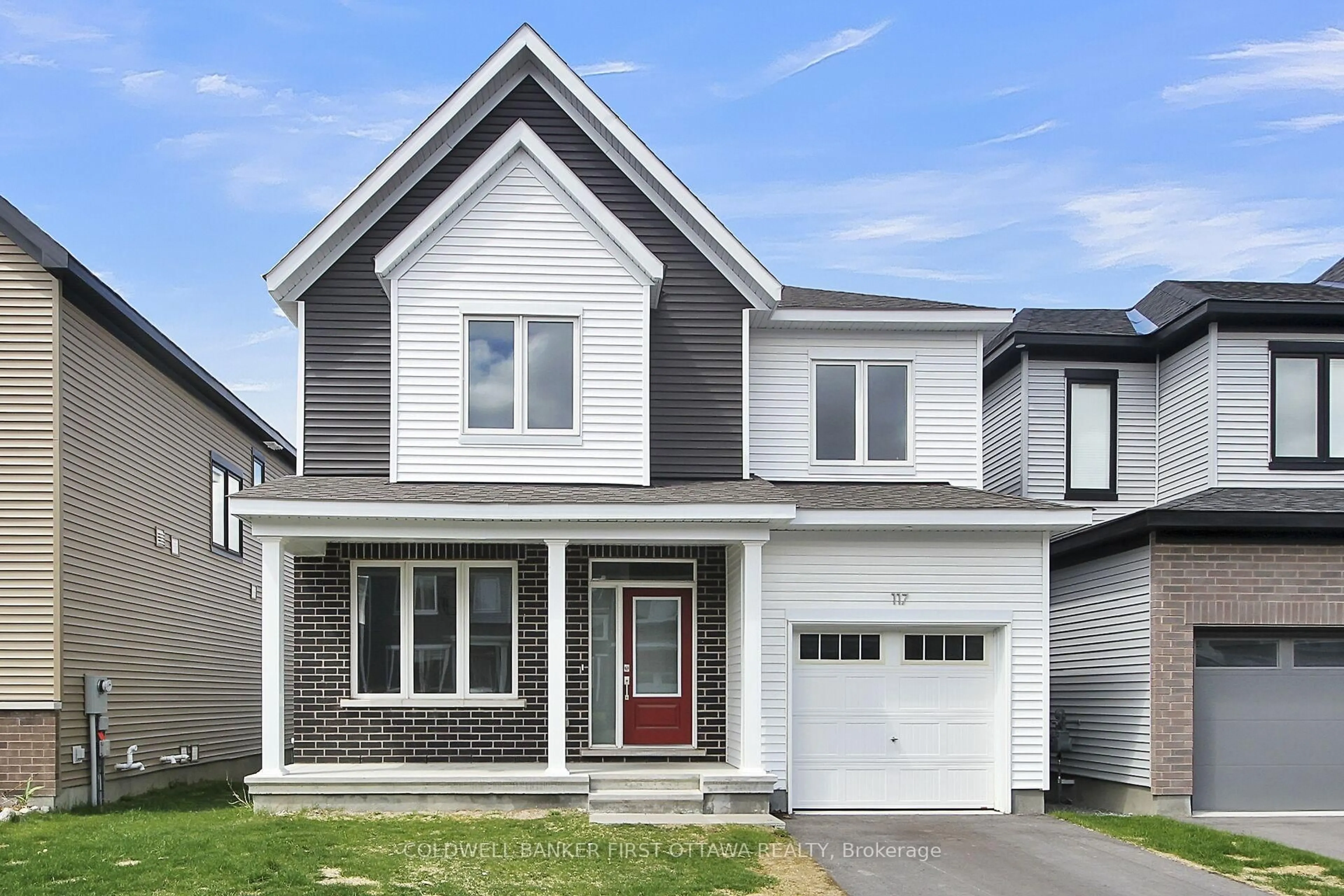 Home with vinyl exterior material, street for 117 Rugosa St, Kars Ontario K0A 2E0