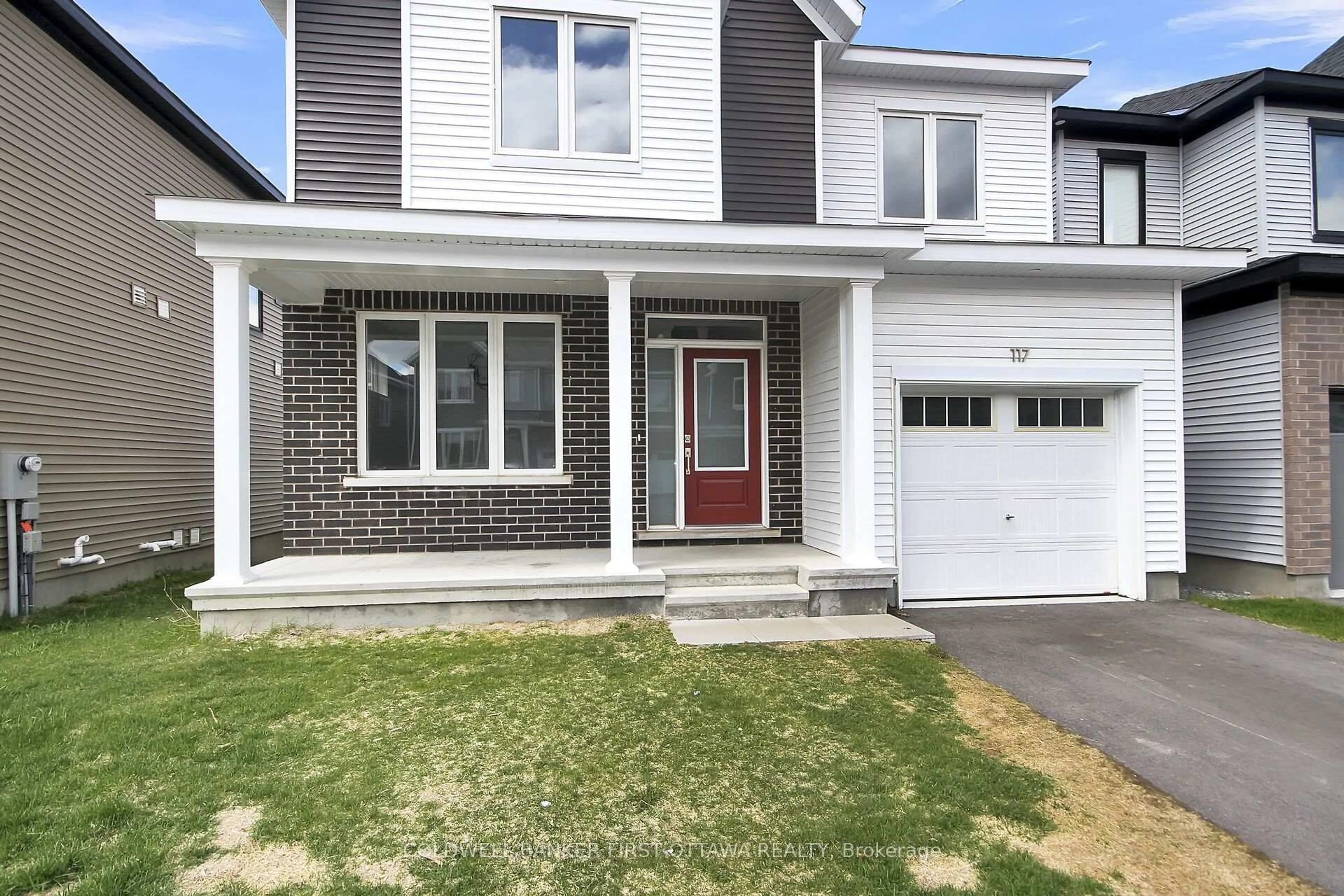 Home with vinyl exterior material, street for 117 Rugosa St, Kars Ontario K0A 2E0