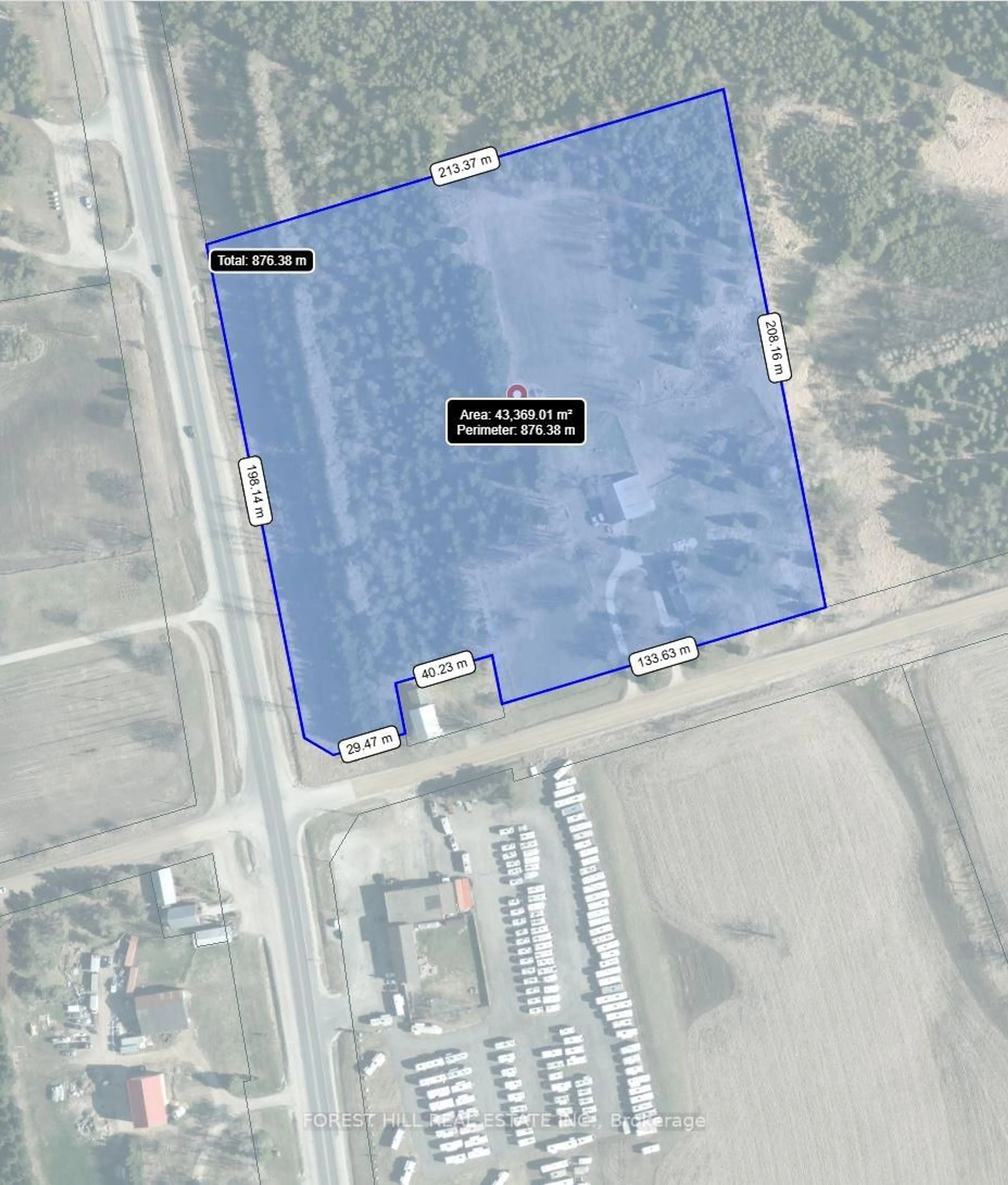 Picture of a map for 486289 30th Sdrd, Mono Ontario L9V 1G7