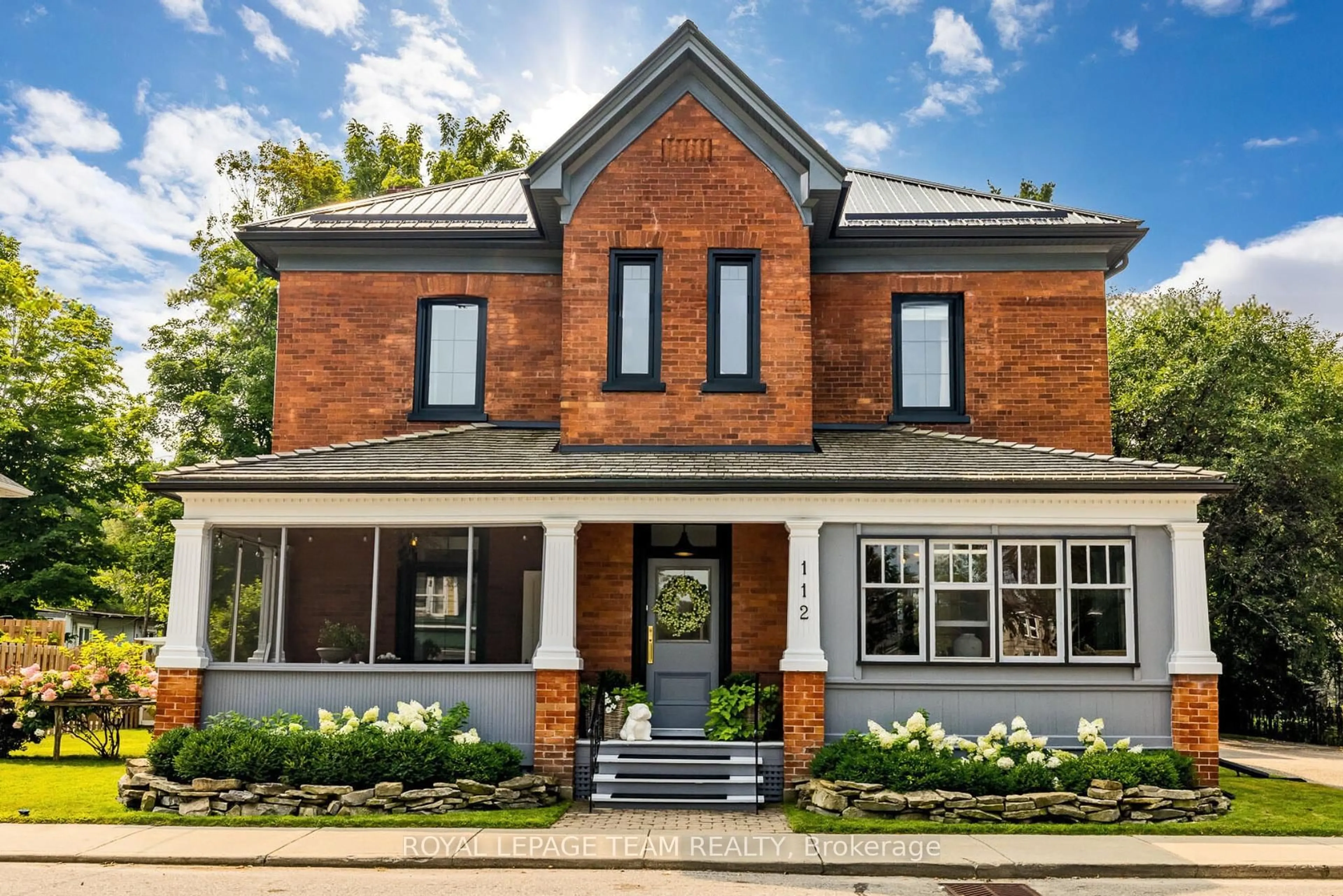 Home with brick exterior material, street for 112 Brock Street East St, Merrickville-Wolford Ontario K0G 1N0