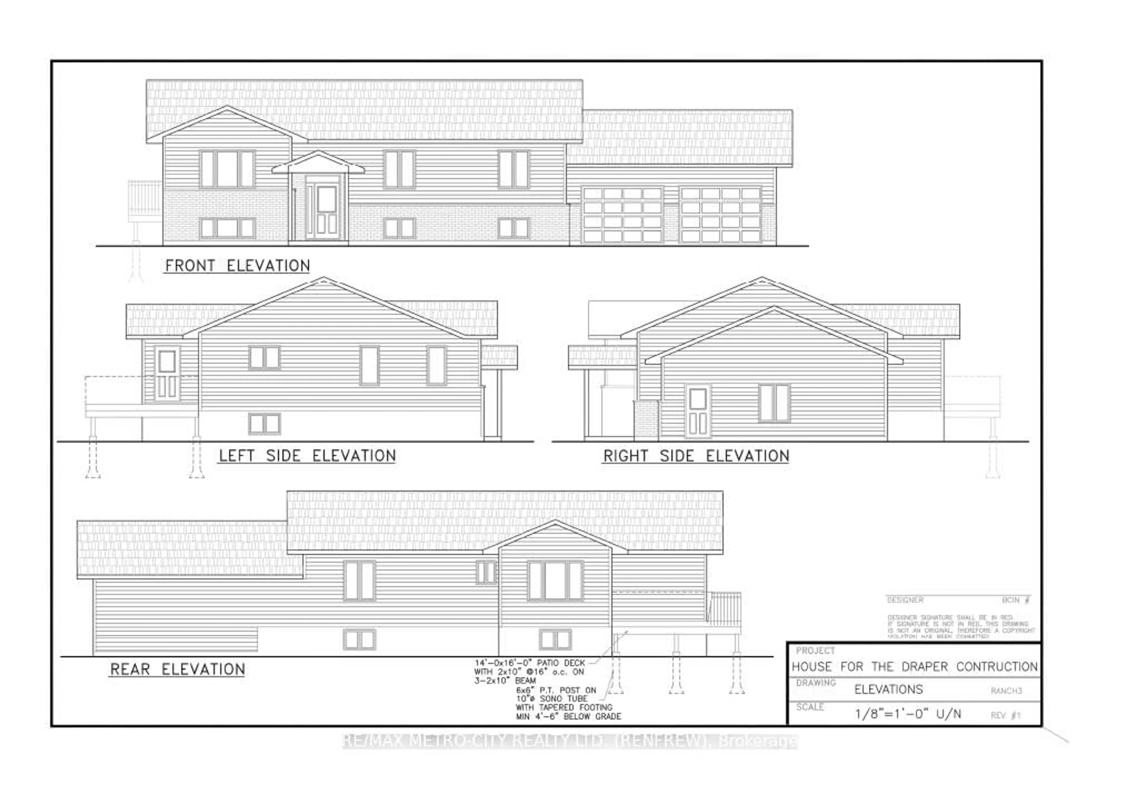 Floor plan for 293 Usborne St, Renfrew Ontario K7V 3Z8