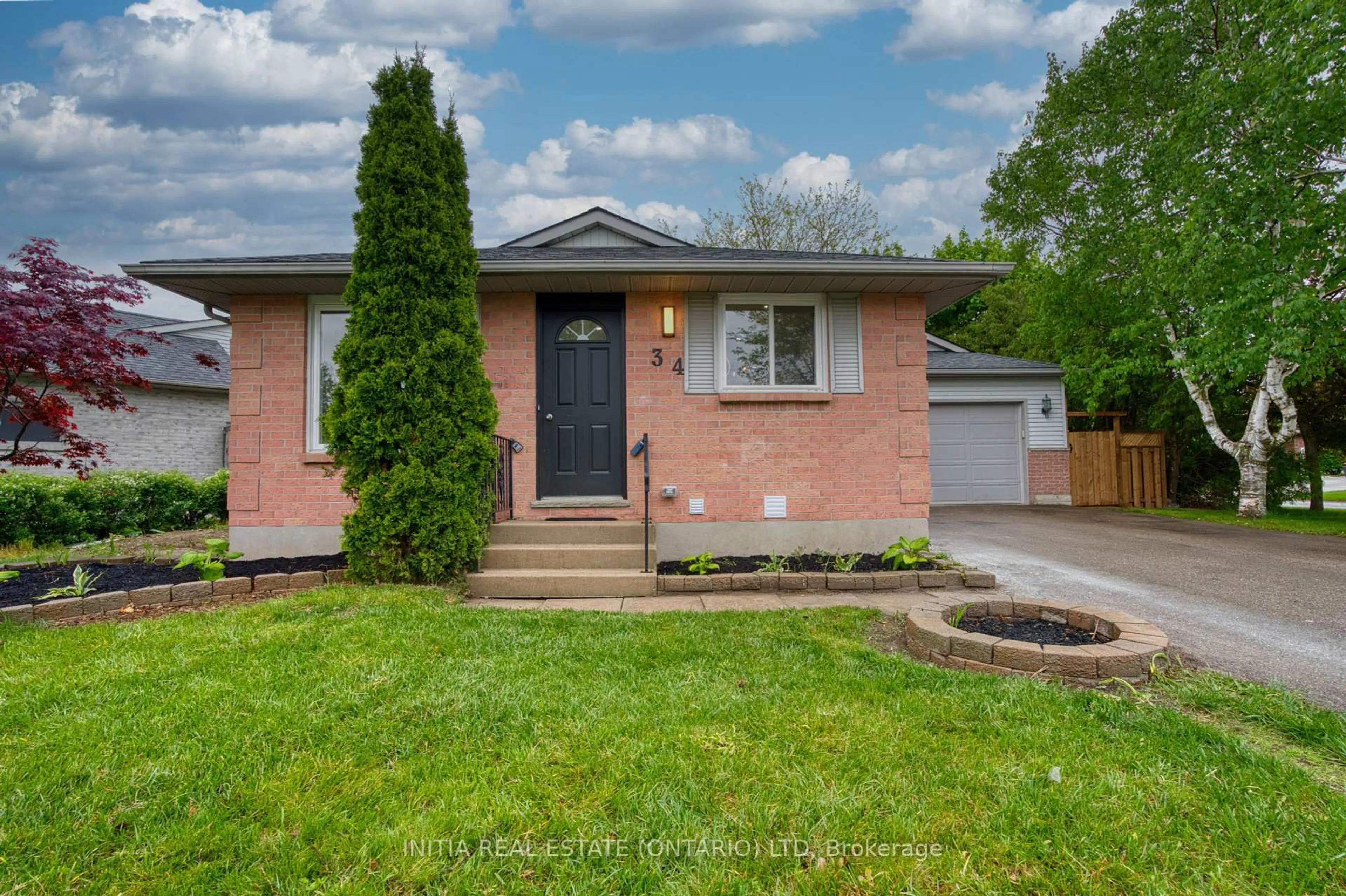 Home with brick exterior material, street for 34 Ripley Rd, London East Ontario N5V 3V1