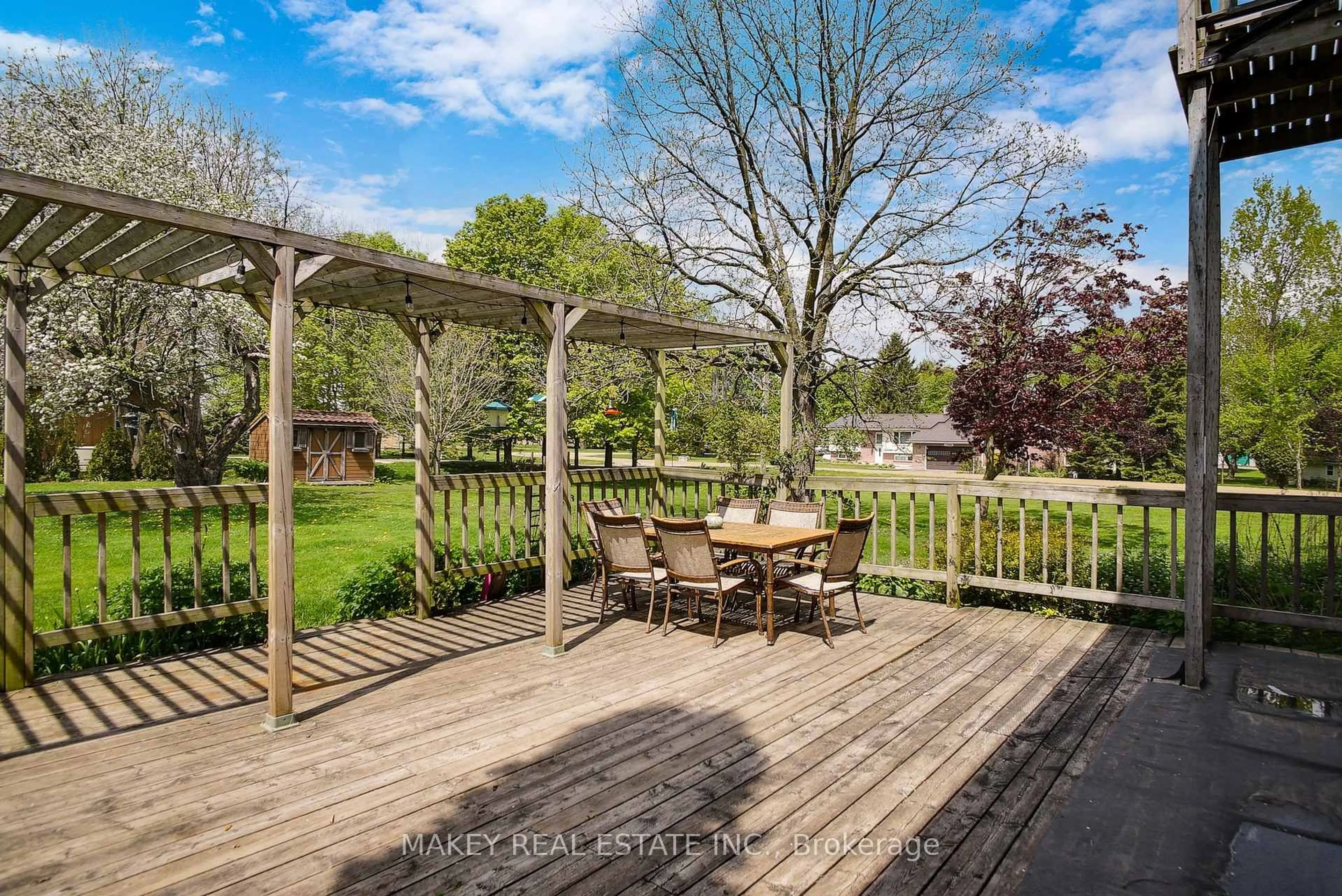 Patio, water/lake/river/ocean view for 776597 Blandford Rd, Blandford-Blenheim Ontario N0J 1B0