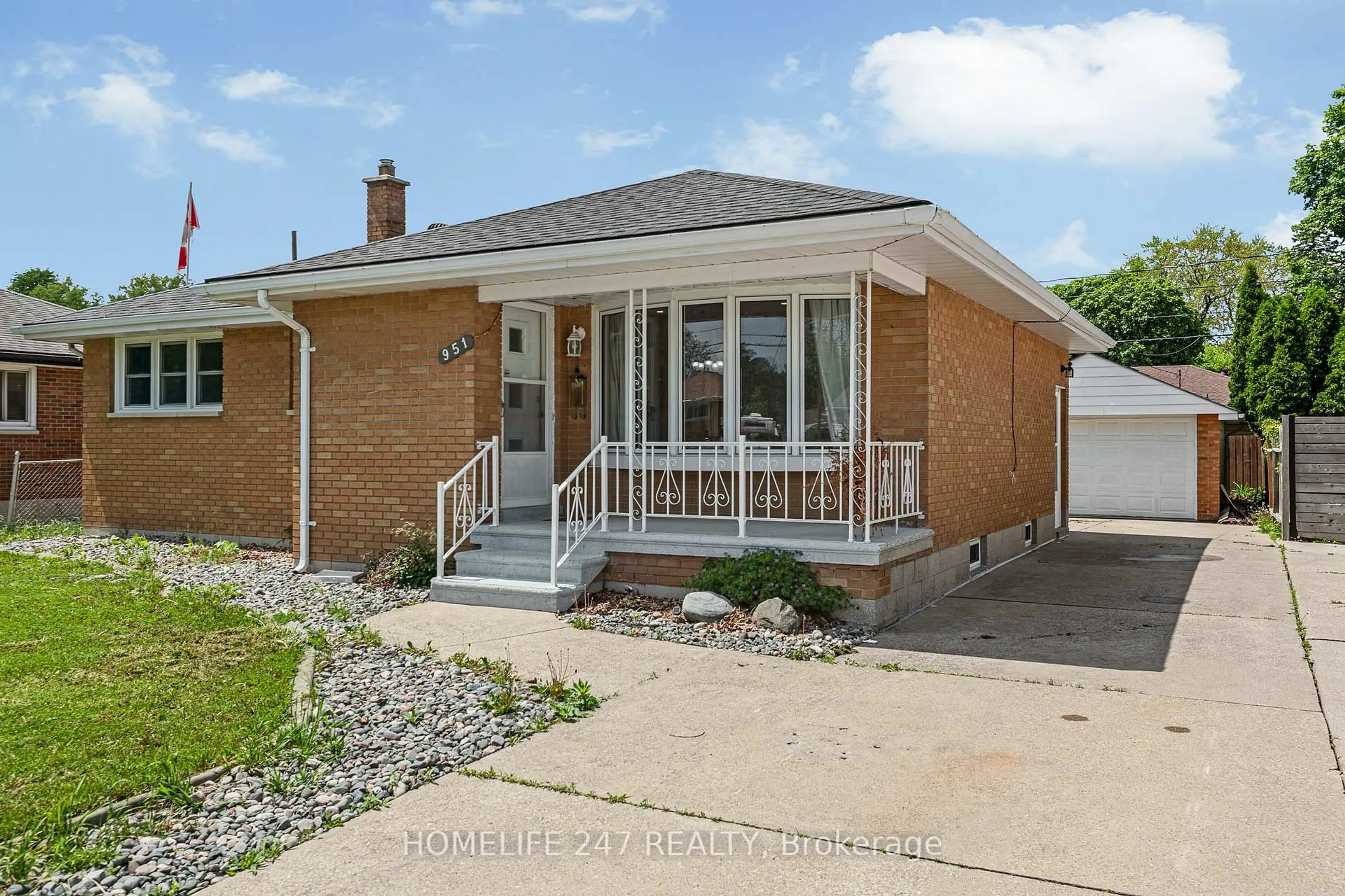 Home with brick exterior material, street for 951 Riverdale Ave, Windsor Ontario N8S 4C4