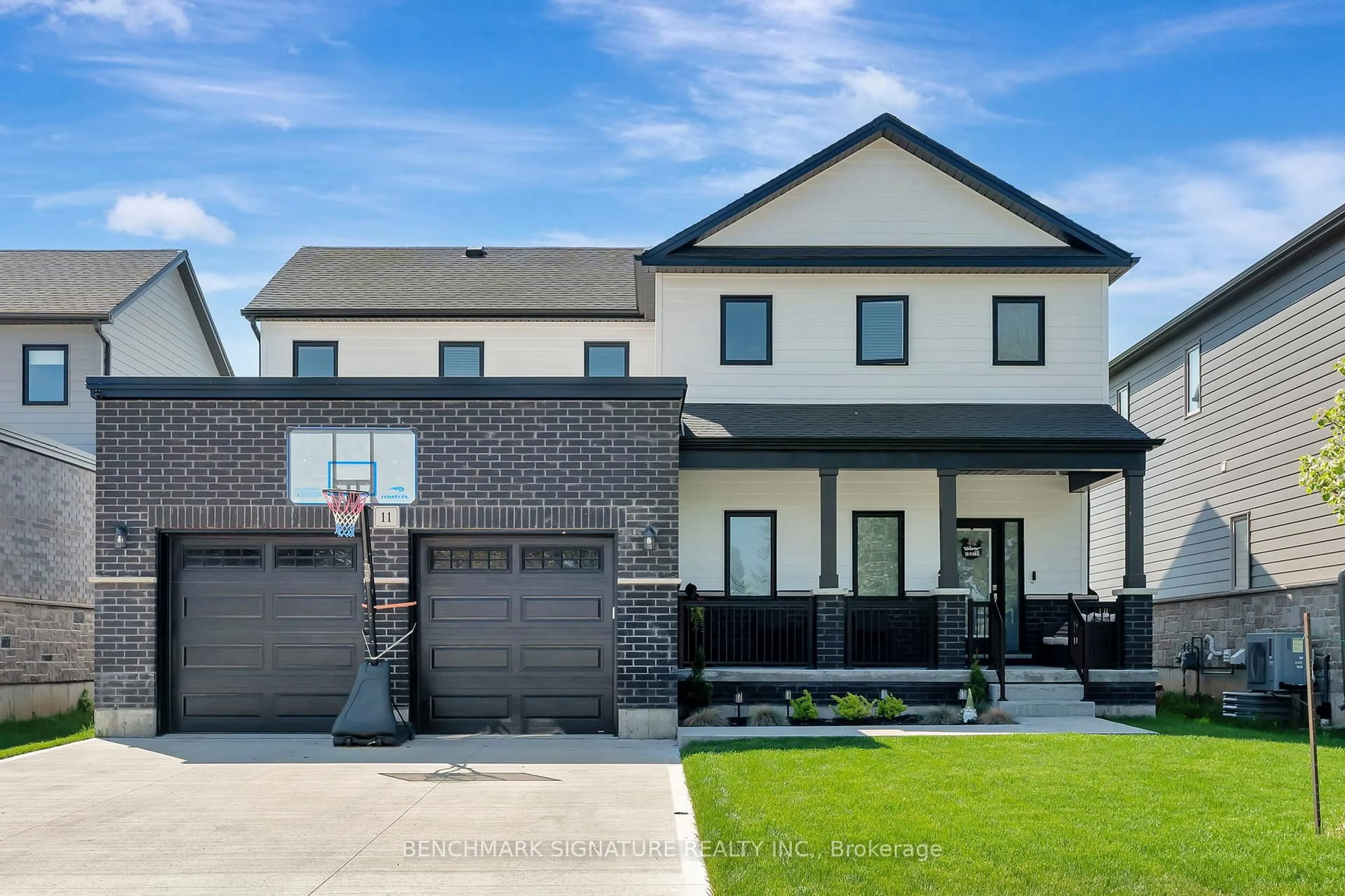 Home with brick exterior material, street for 11 Totten St, Zorra Ontario N0J 1J0