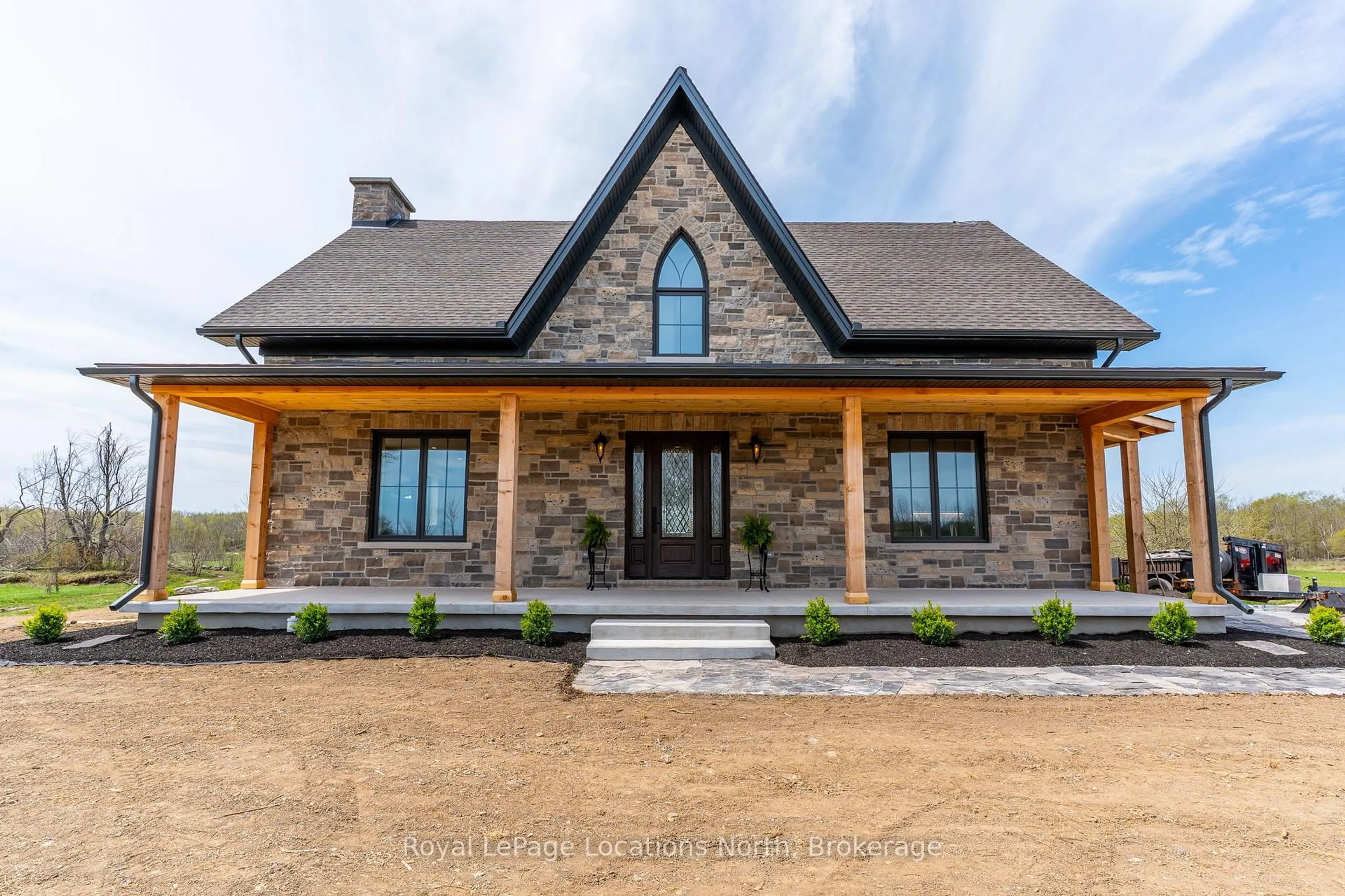Home with brick exterior material, building for 1037 Purple Valley Rd, South Bruce Peninsula Ontario N0H 2T0