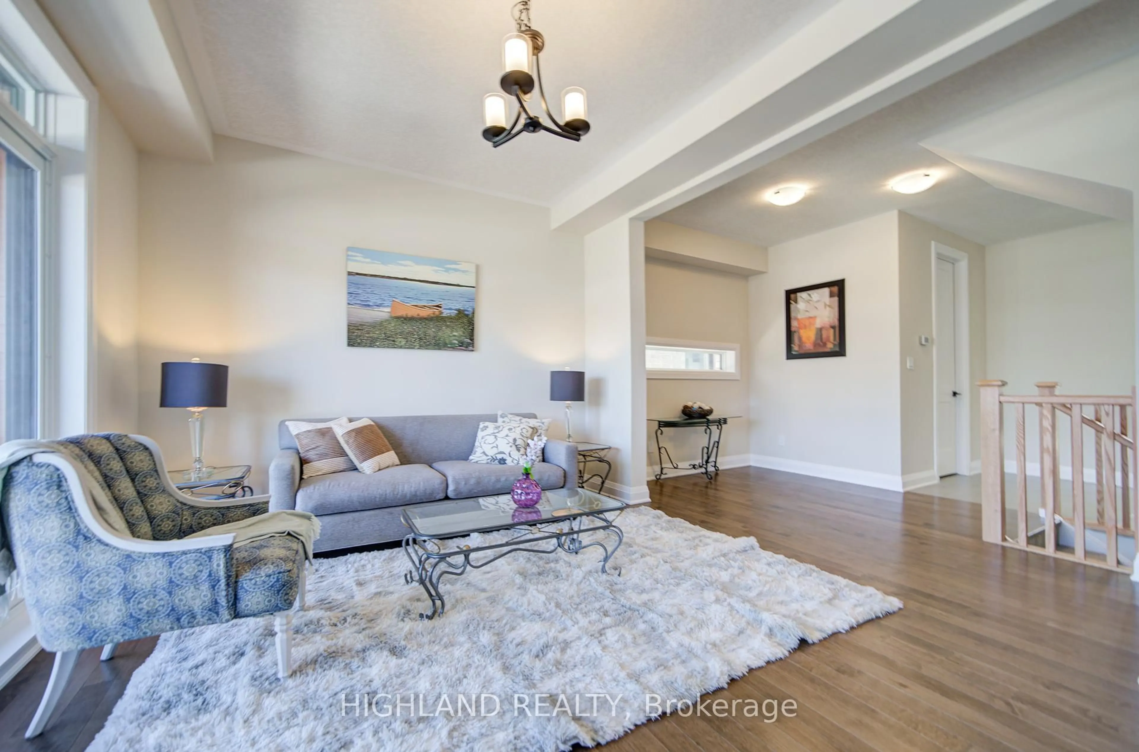 Living room with furniture, unknown for 565 Balsam Poplar St, Waterloo Ontario N2V 0H8