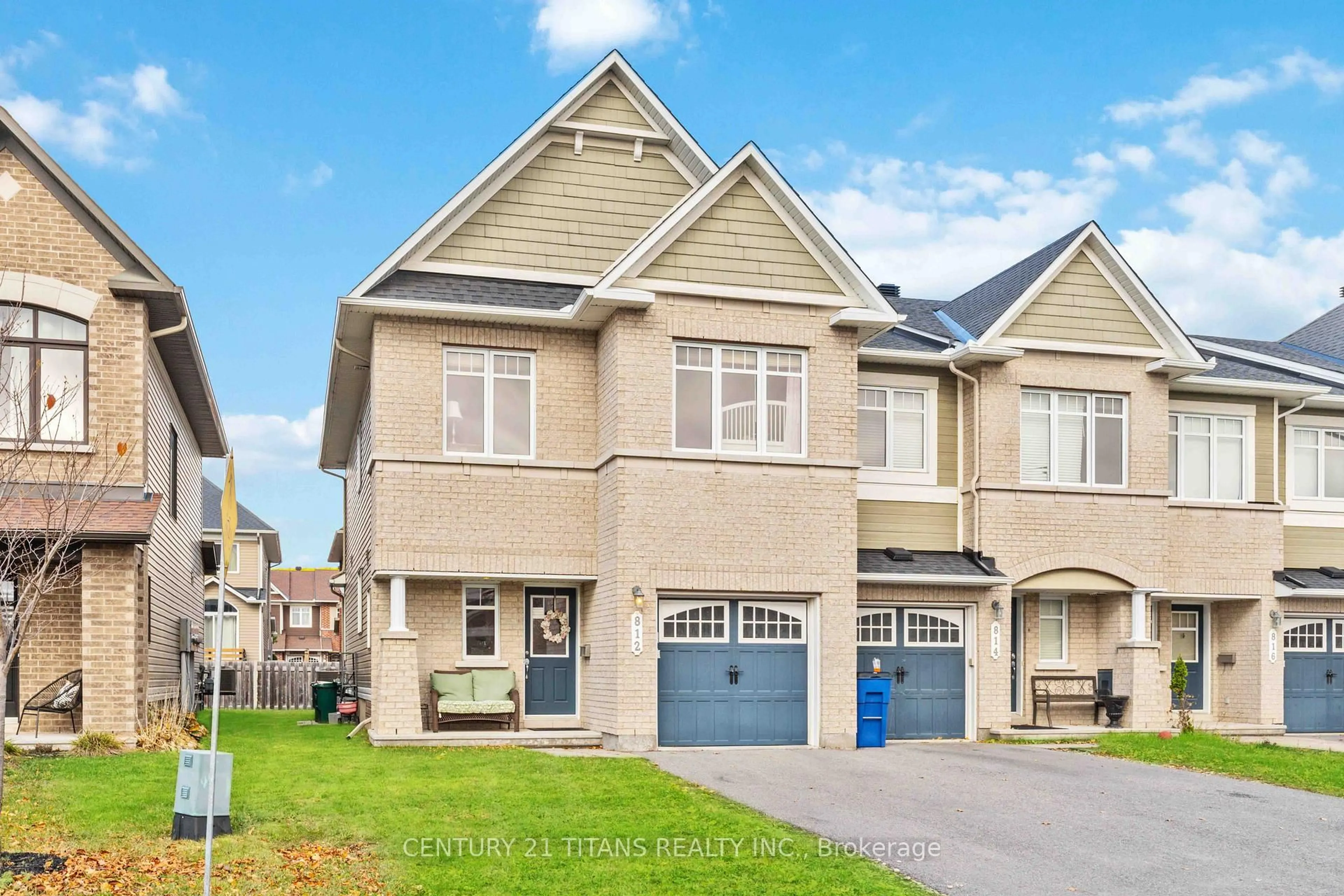 Home with brick exterior material, street for 812 Ashenvale Way, Orleans Ontario K4A 0R3