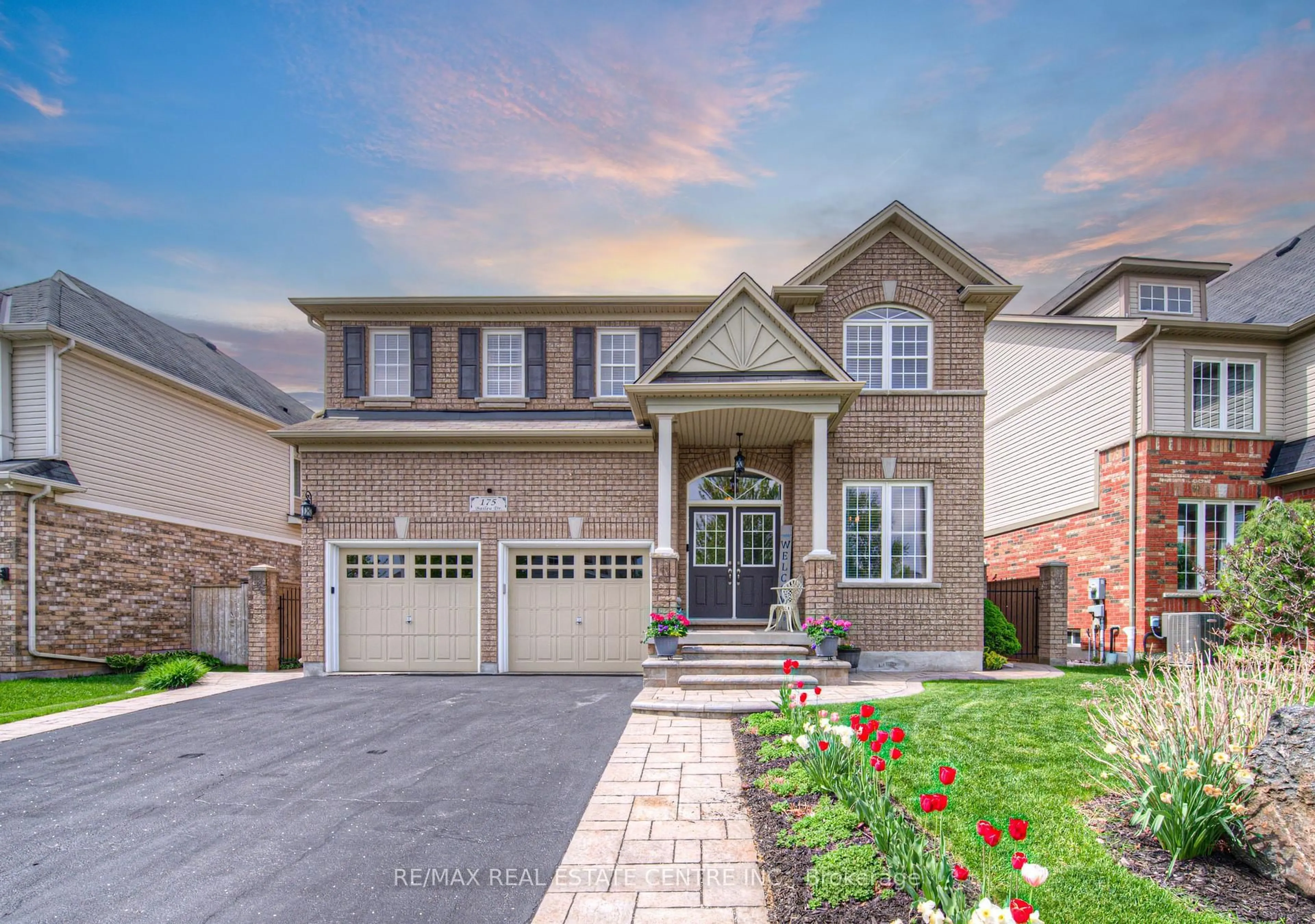 Home with brick exterior material, street for 175 Bailey Dr, Cambridge Ontario N1P 0A1