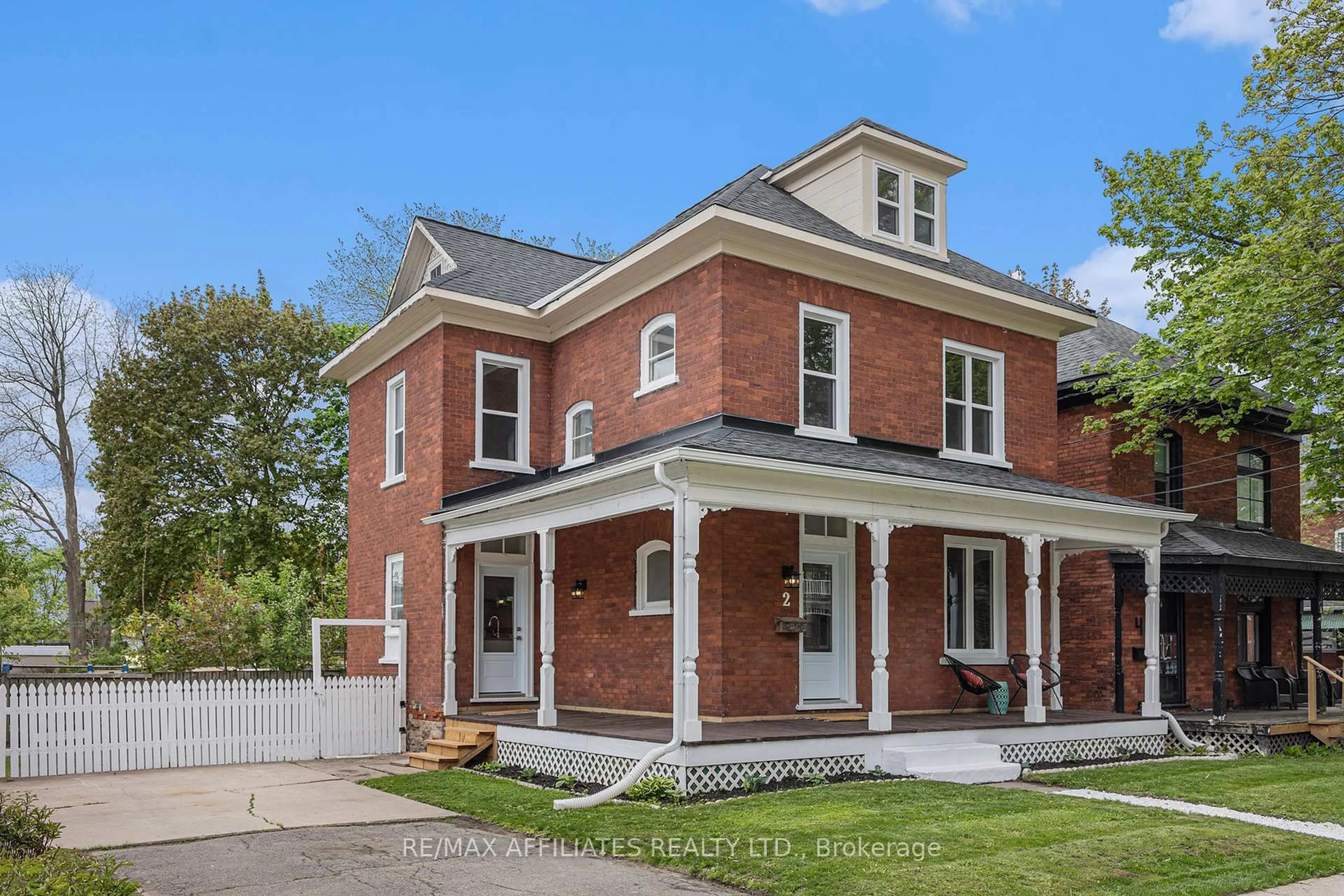 Home with brick exterior material, street for 2 Maitland St, Smiths Falls Ontario K7A 2K7