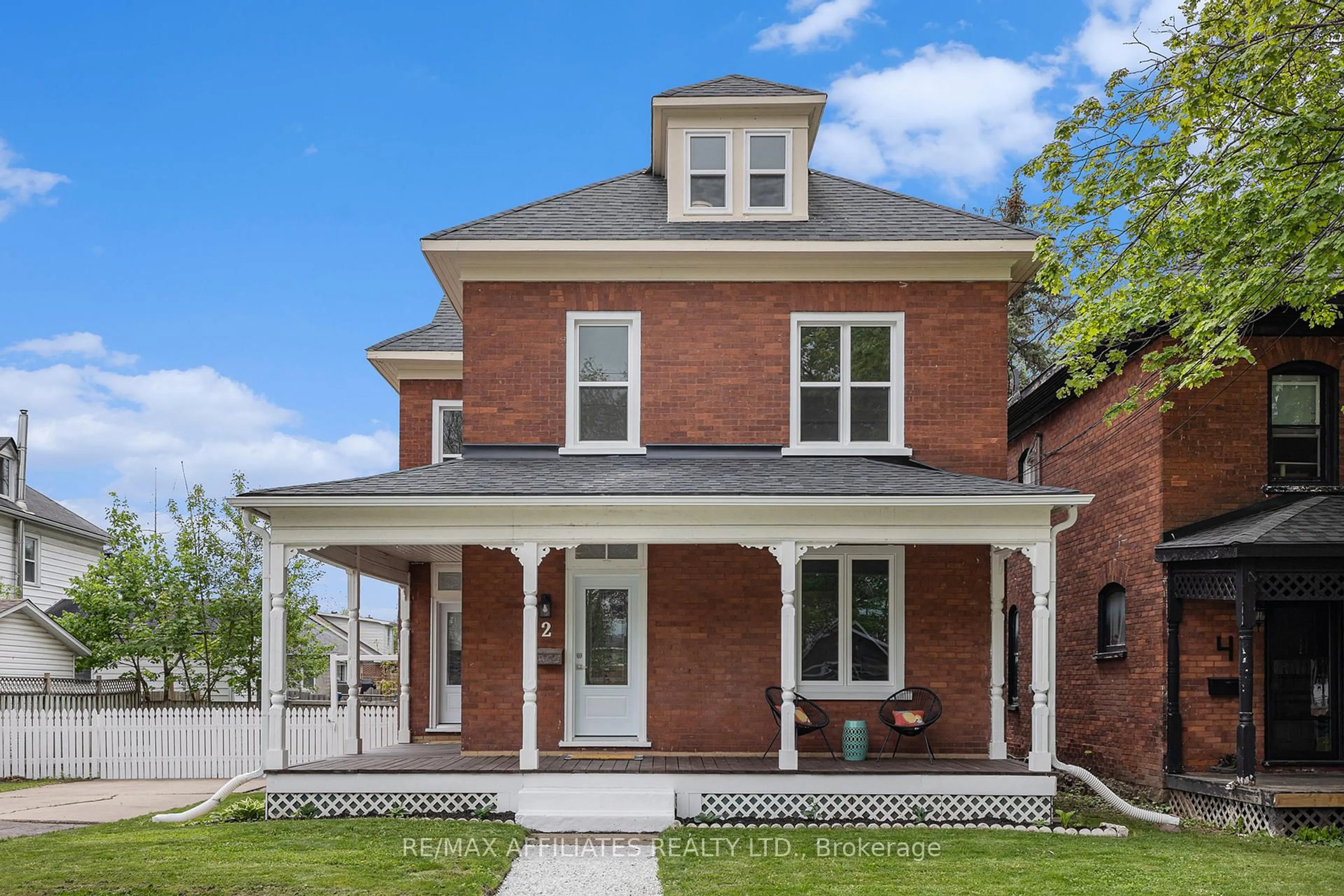 Home with brick exterior material, street for 2 Maitland St, Smiths Falls Ontario K7A 2K7