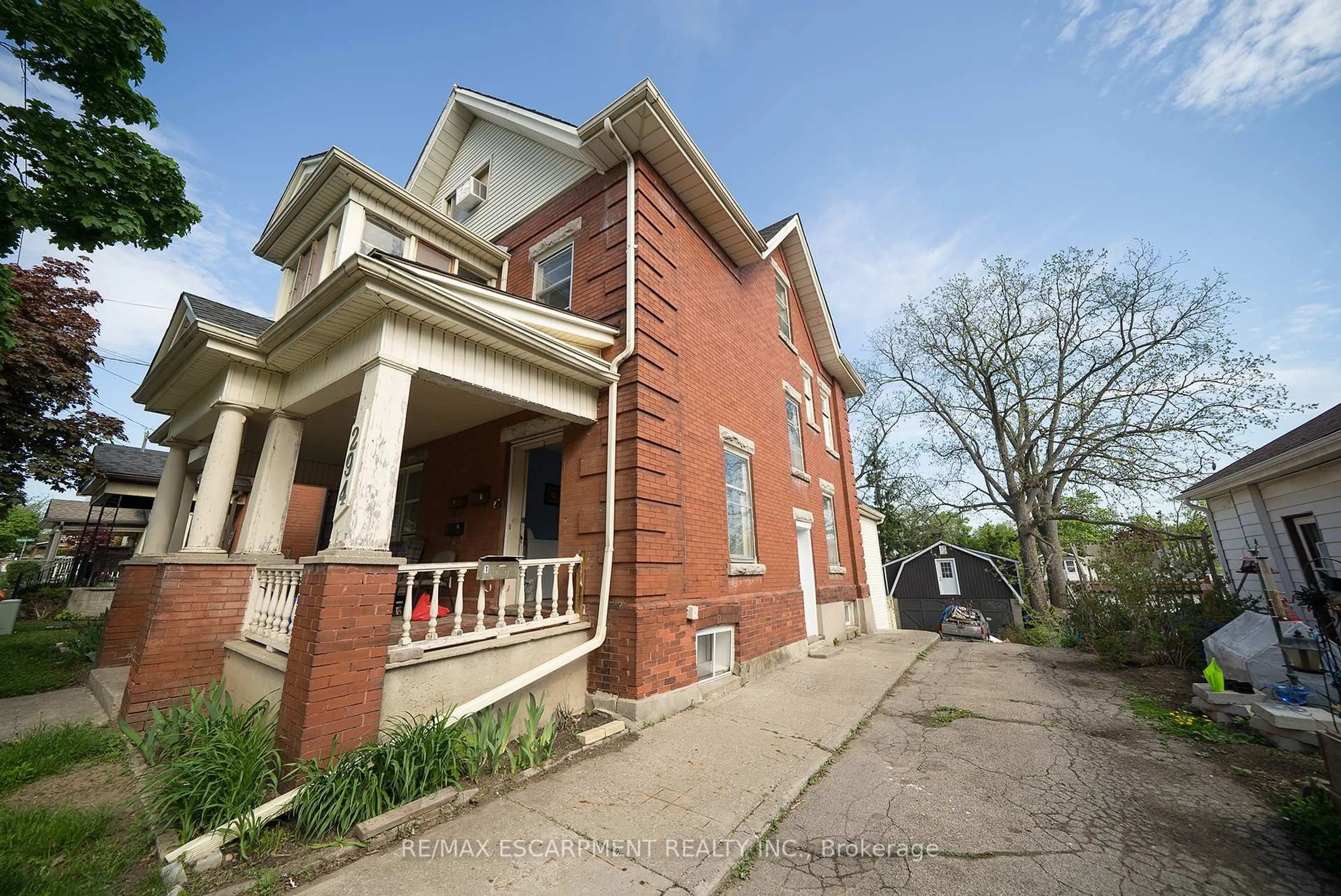 Home with brick exterior material, street for 294 Darling St, Brantford Ontario N3S 3X8