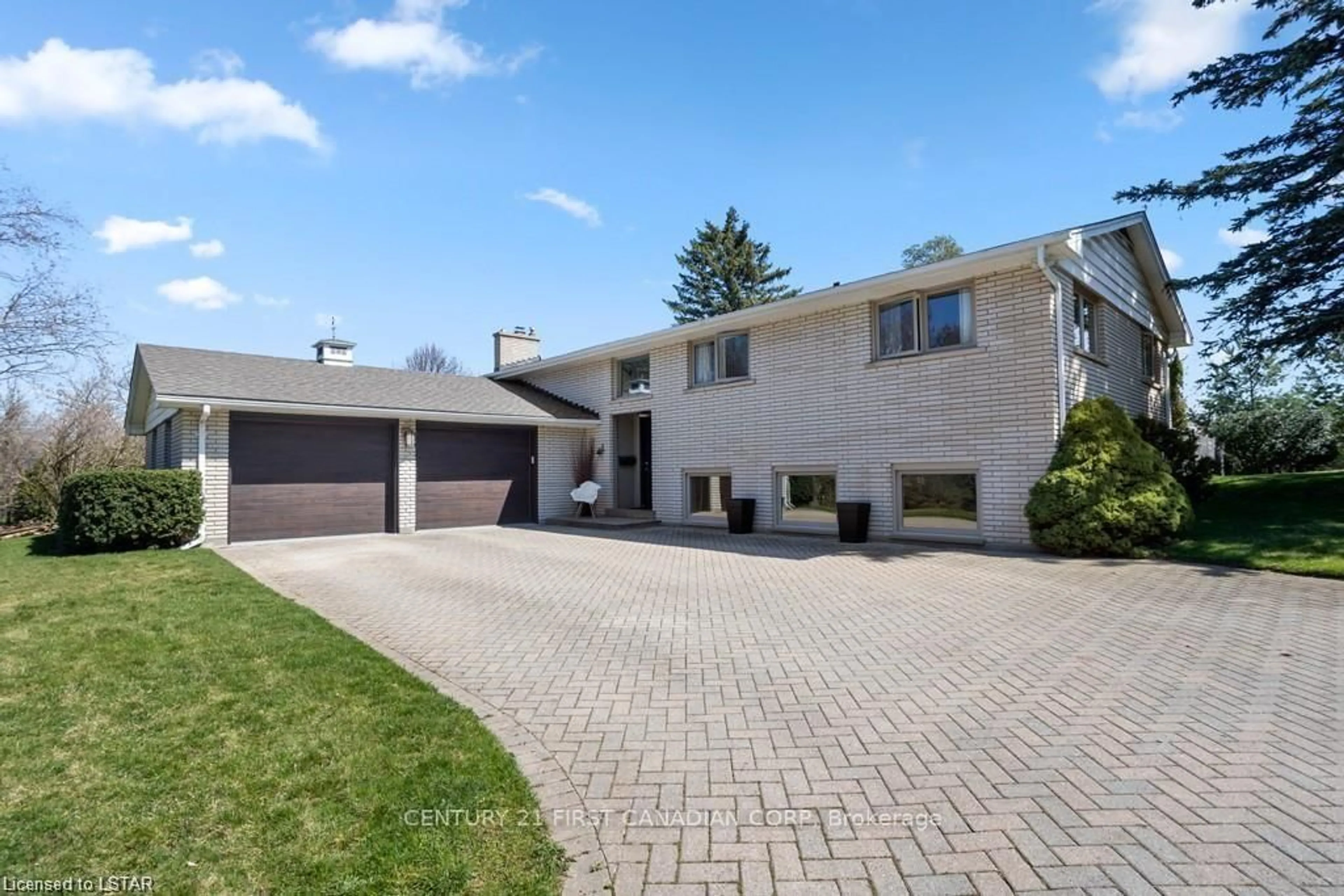 Home with brick exterior material, street for 688 Westmount Hills Dr, London South Ontario N6K 1B2