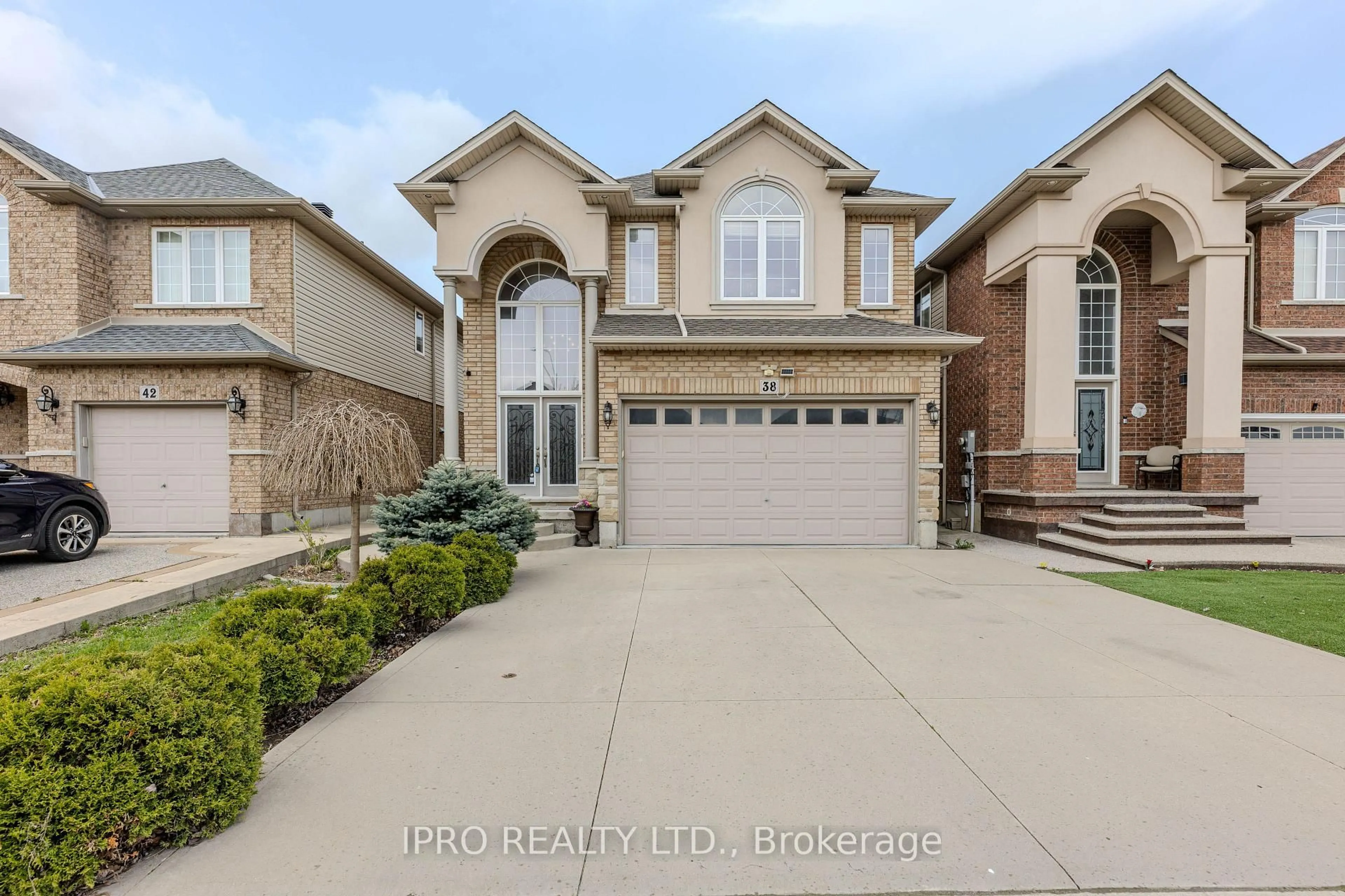 Home with brick exterior material, street for 38 Assisi St, Hamilton Ontario L8W 0A5