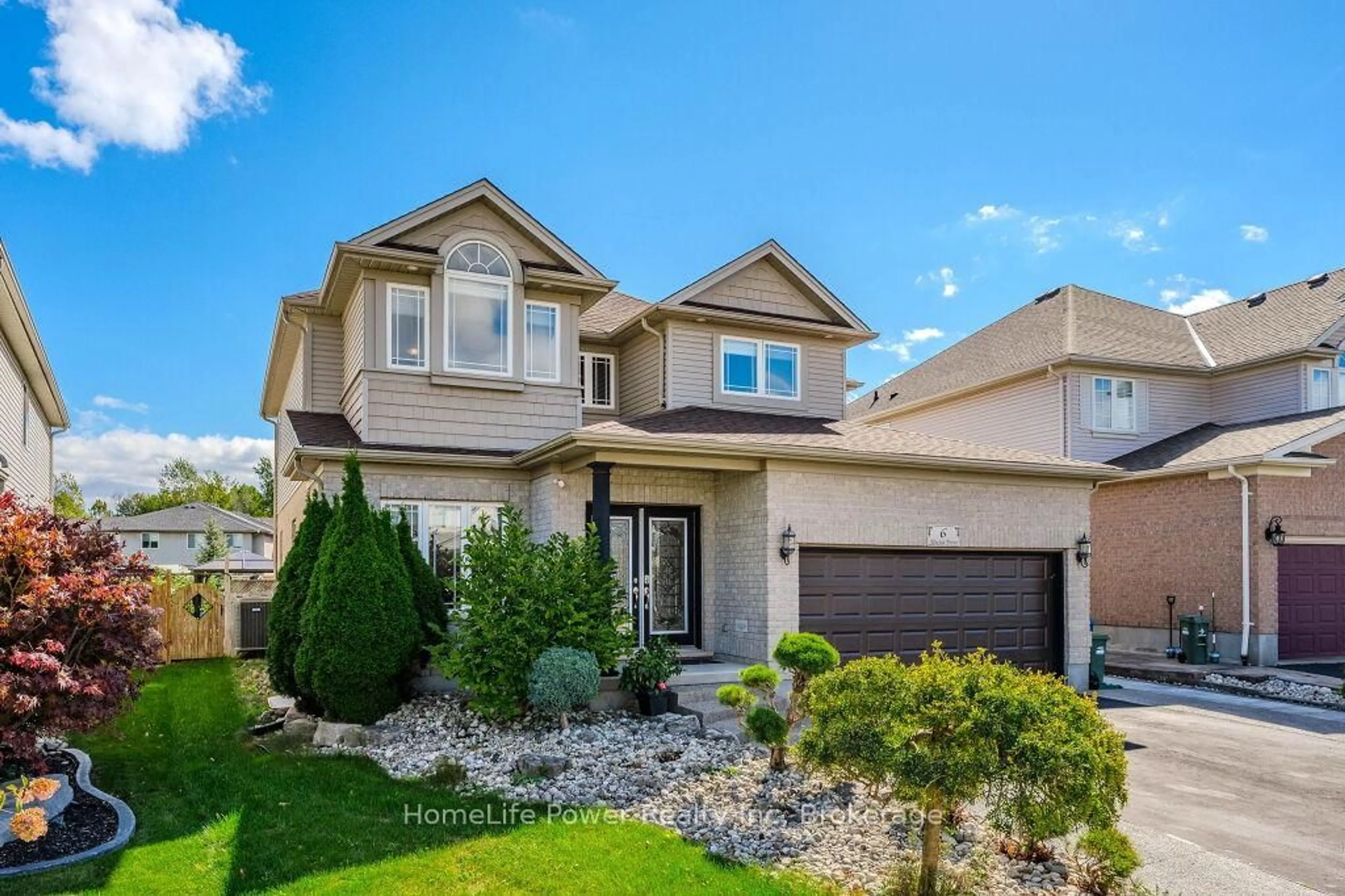 Home with vinyl exterior material, street for 6 Westra Dr, Guelph Ontario N1K 1Z7