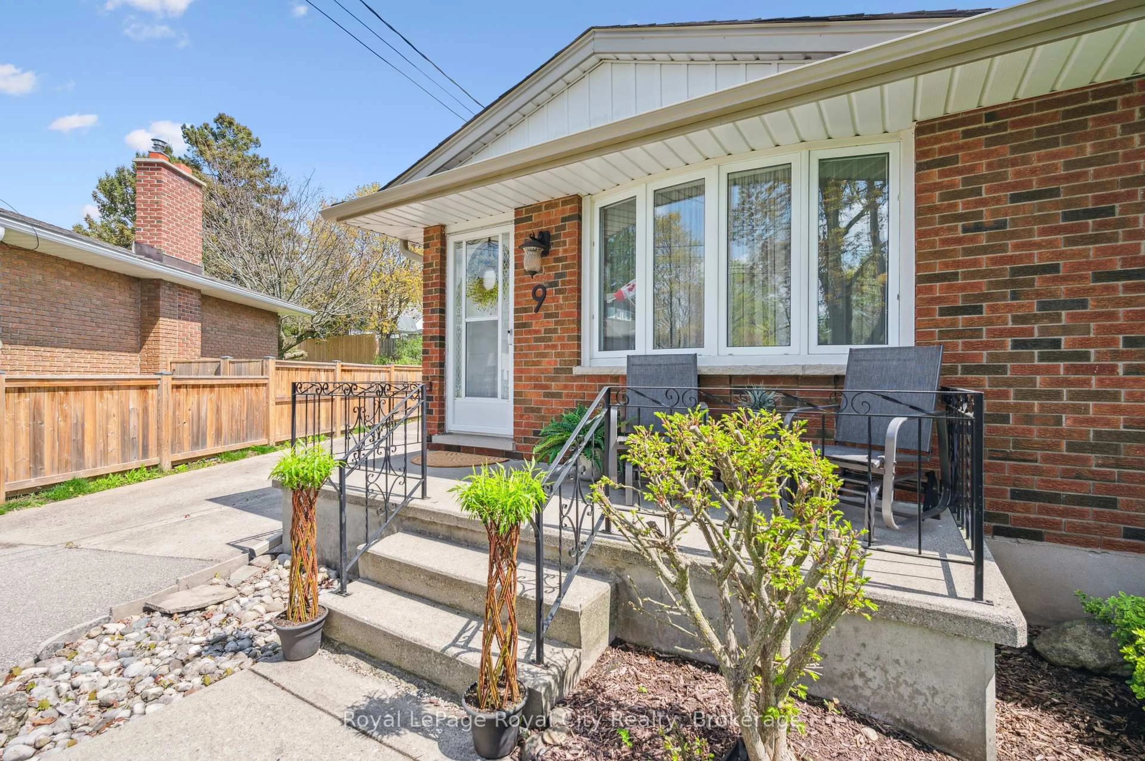 Home with brick exterior material, street for 9 Kenwood Cres, Guelph Ontario N1H 6E4