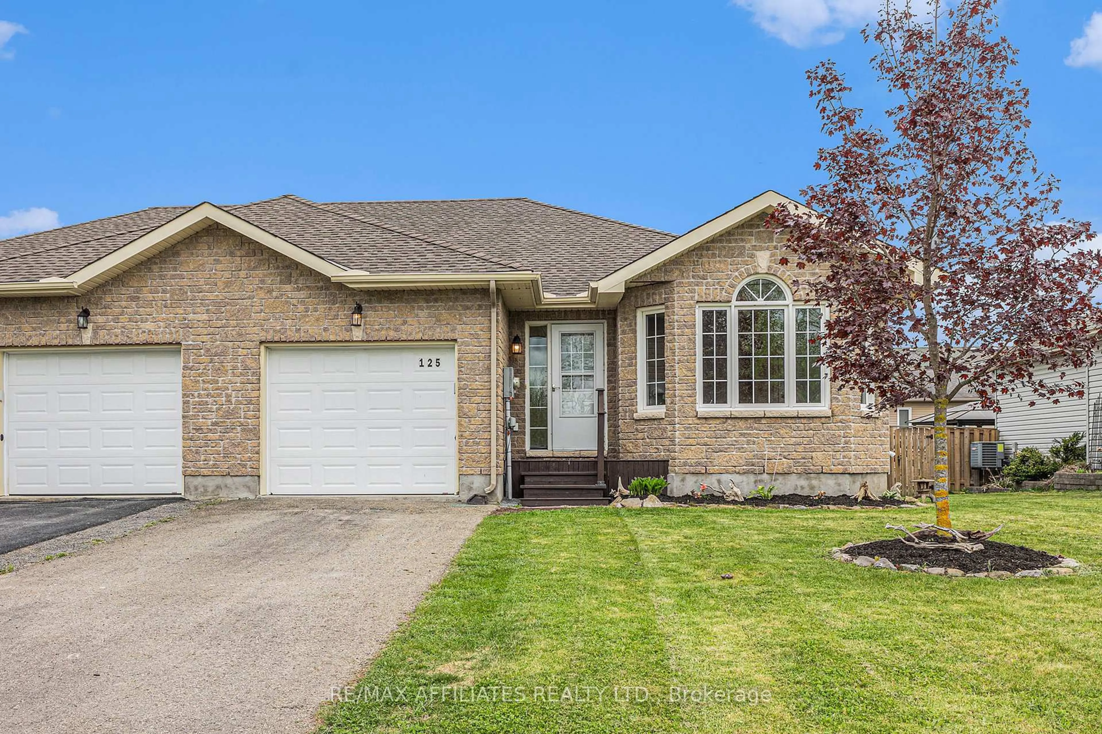 Home with brick exterior material, street for 125 Ferrara Dr, Smiths Falls Ontario K7A 0A2