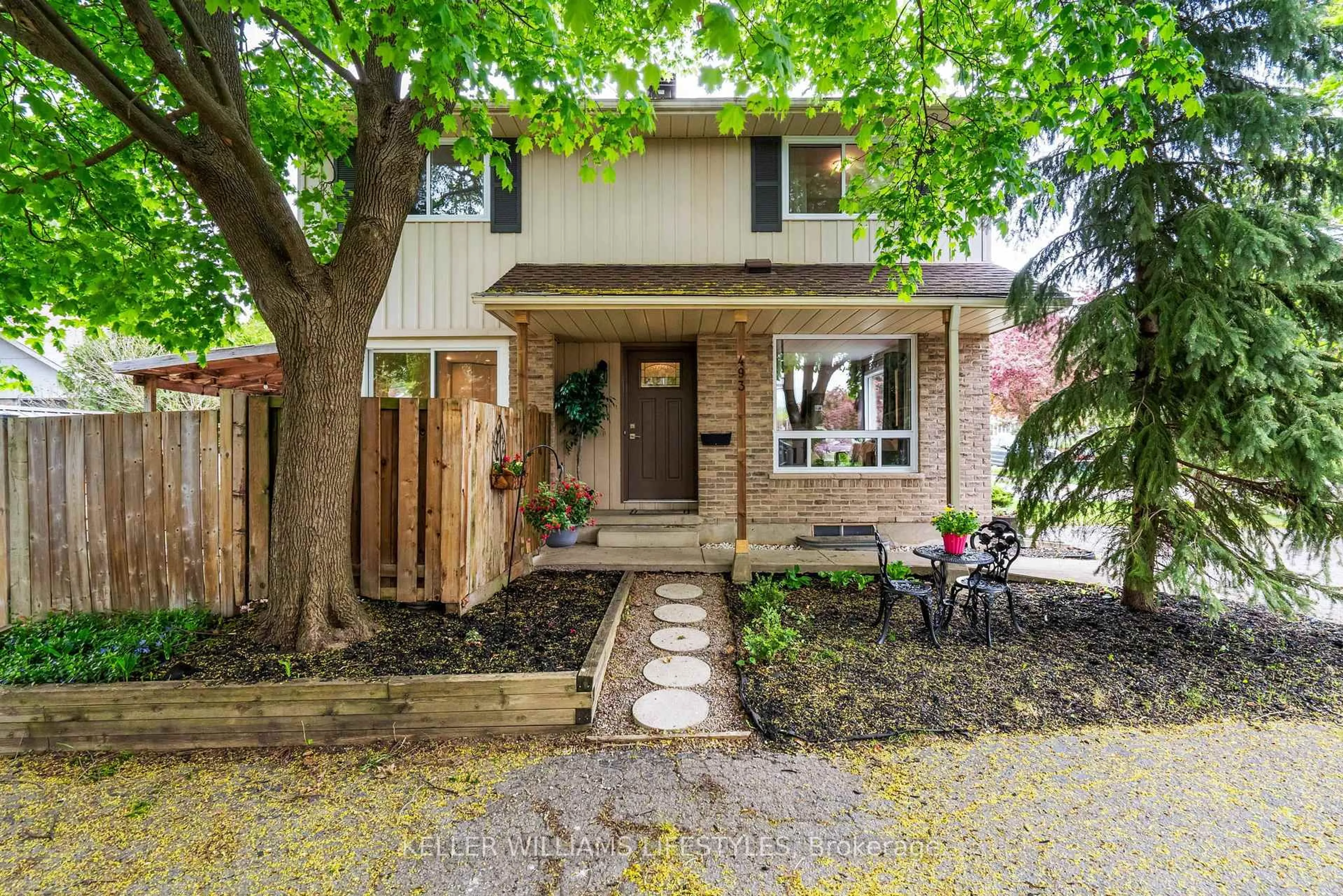 Home with brick exterior material, street for 493 Ferndale Crt, London South Ontario N6C 5C2