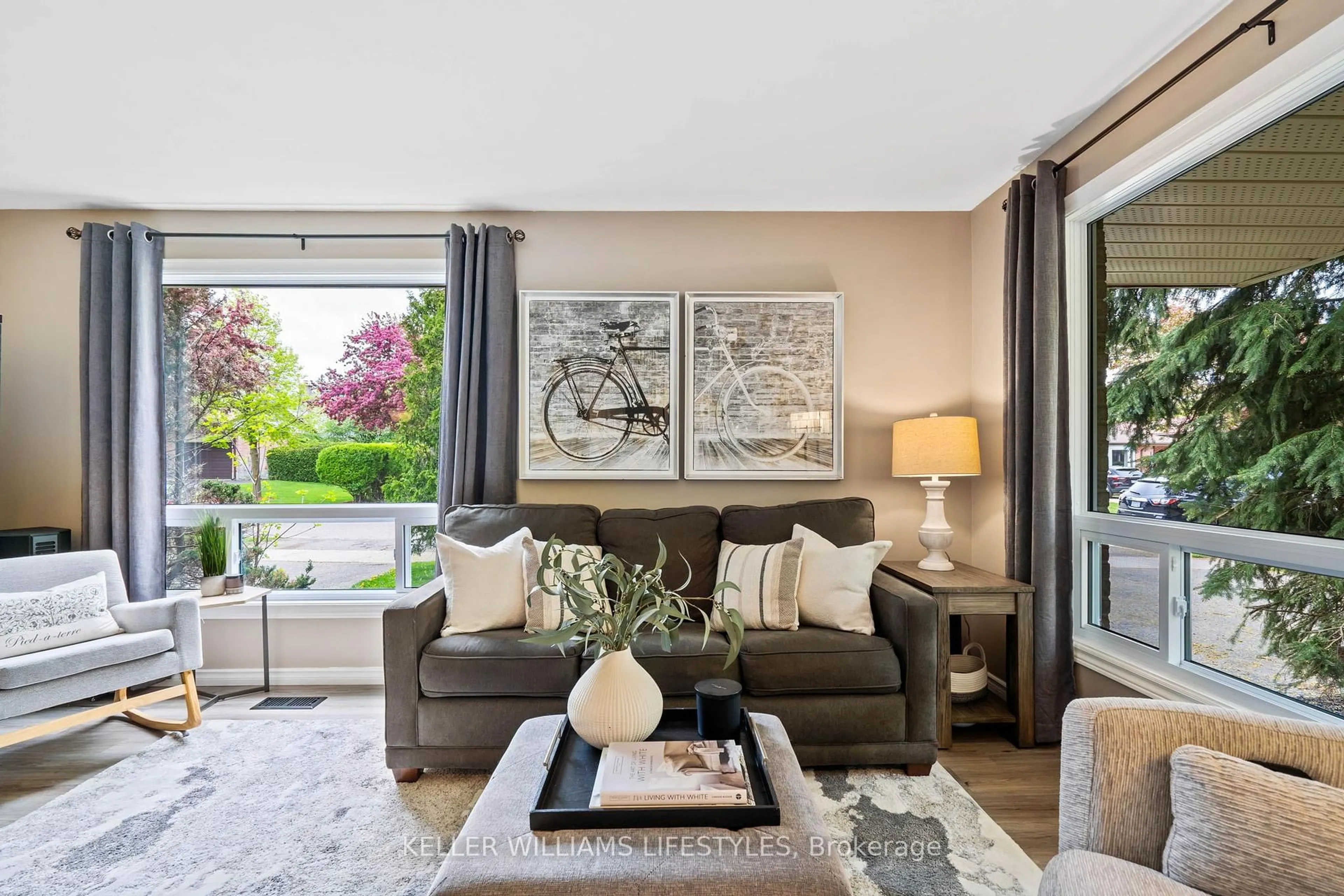 Living room with furniture, unknown for 493 Ferndale Crt, London South Ontario N6C 5C2