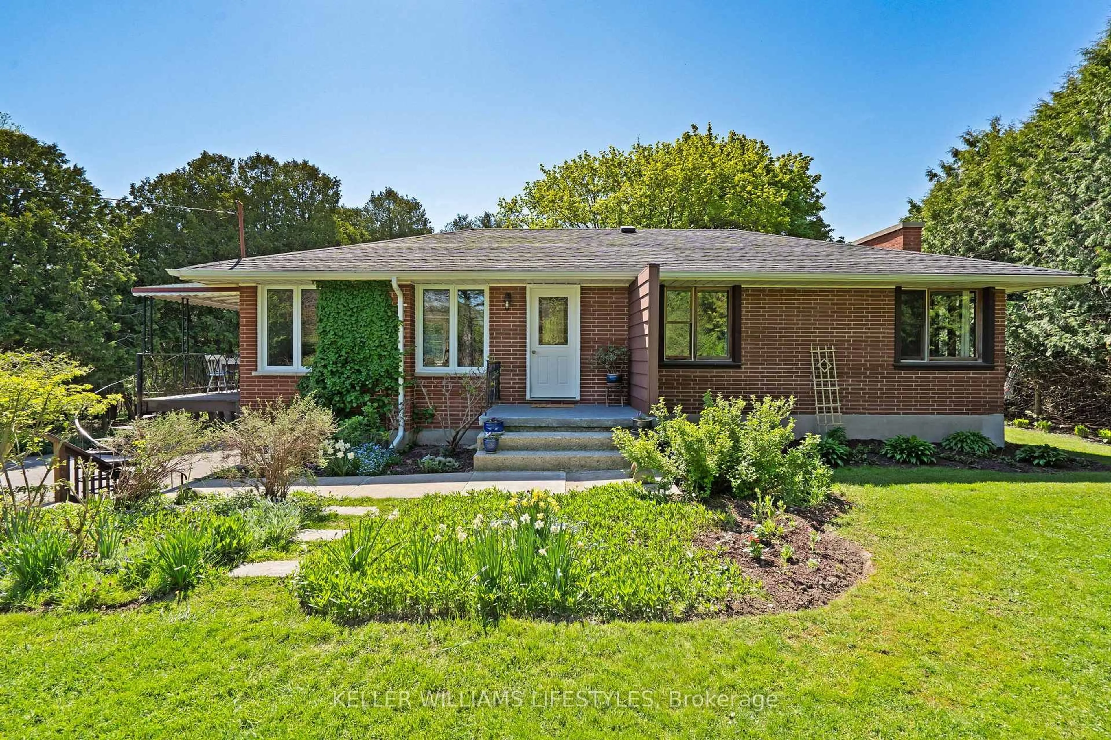 Home with brick exterior material, street for 15083 Medway Rd, Middlesex Centre Ontario N0M 1C0