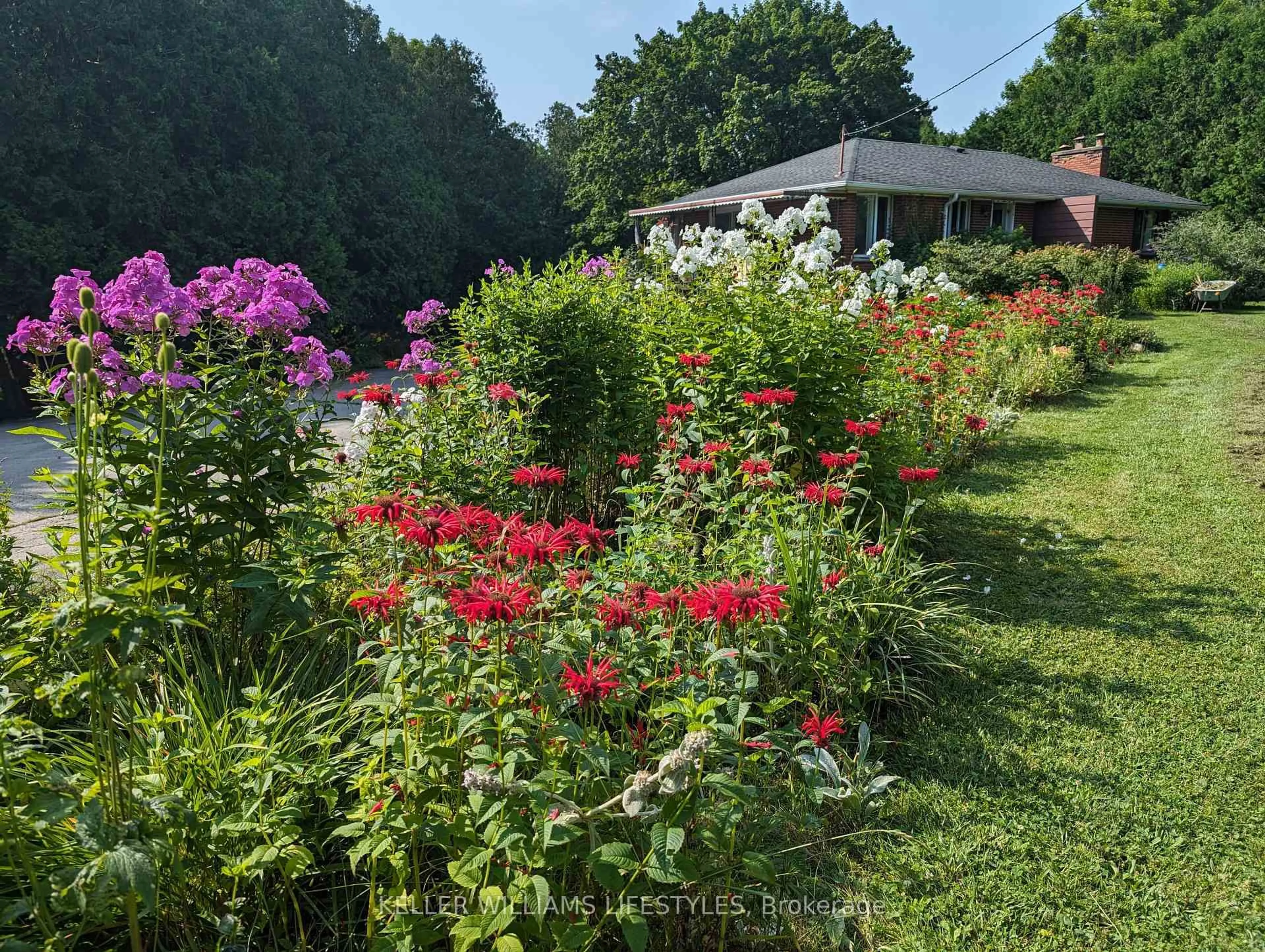 A pic from outside/outdoor area/front of a property/back of a property/a pic from drone, street for 15083 Medway Rd, Middlesex Centre Ontario N0M 1C0