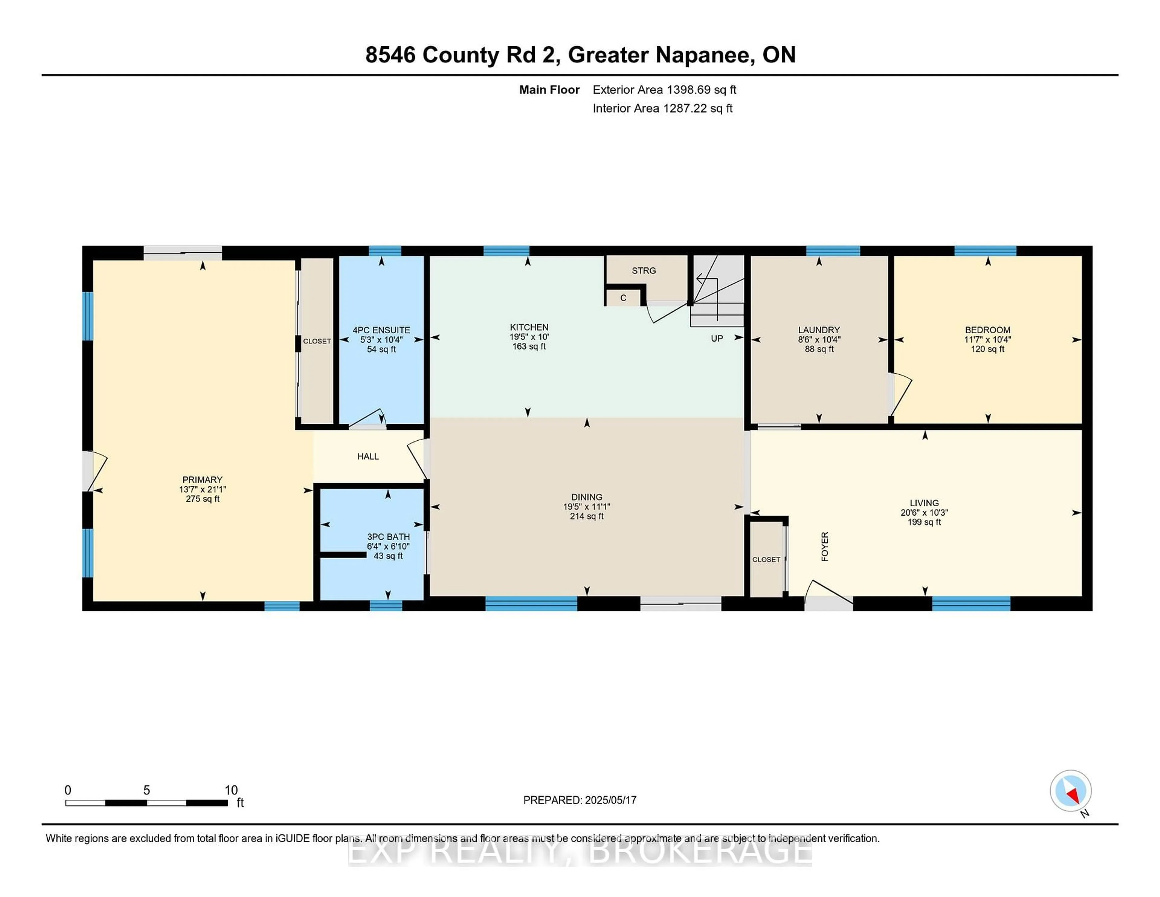 Floor plan for 8546 COUNTY 2 Rd, Greater Napanee Ontario K7R 3L1