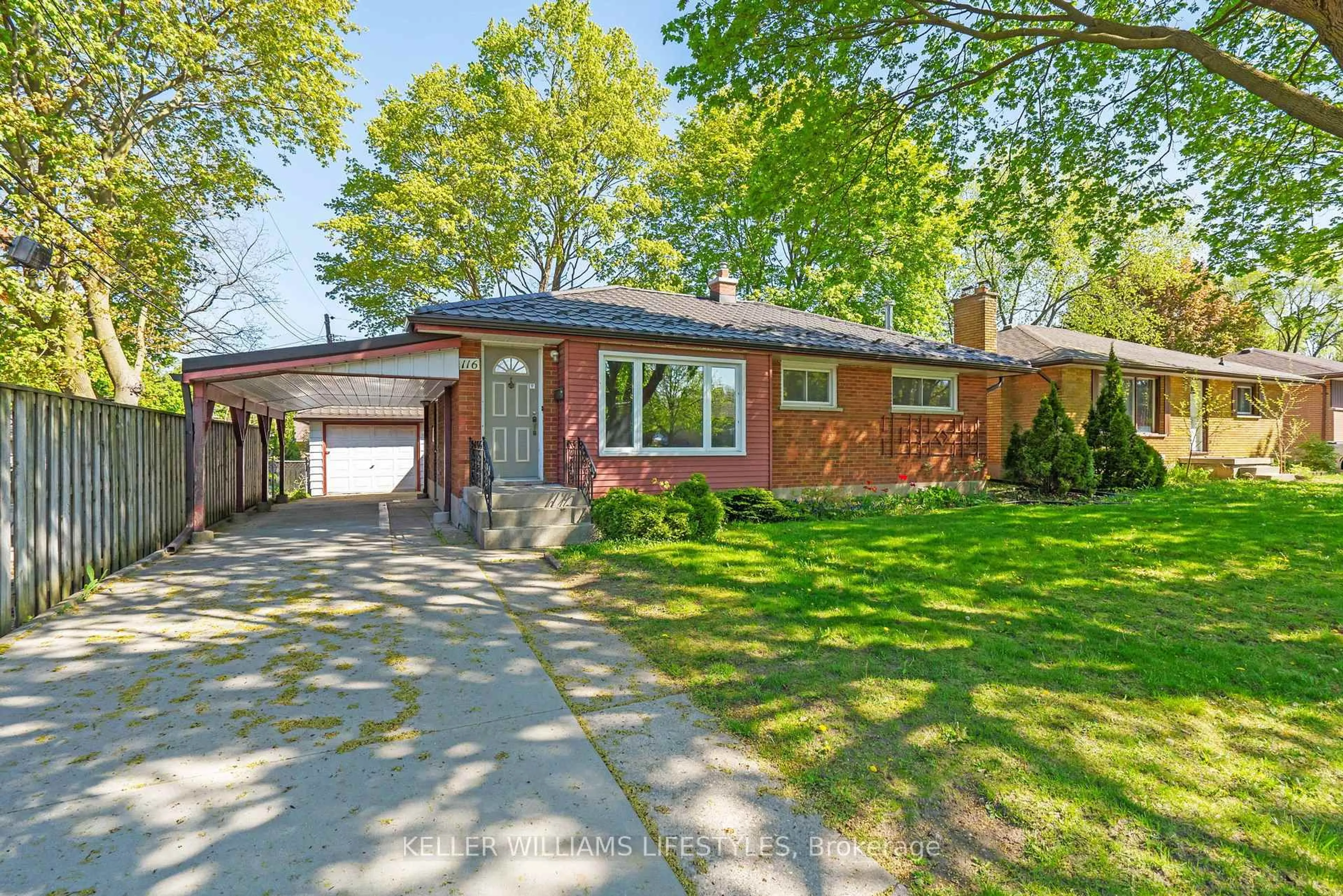 Home with brick exterior material, street for 116 Irving Pl, London East Ontario N5V 2H8