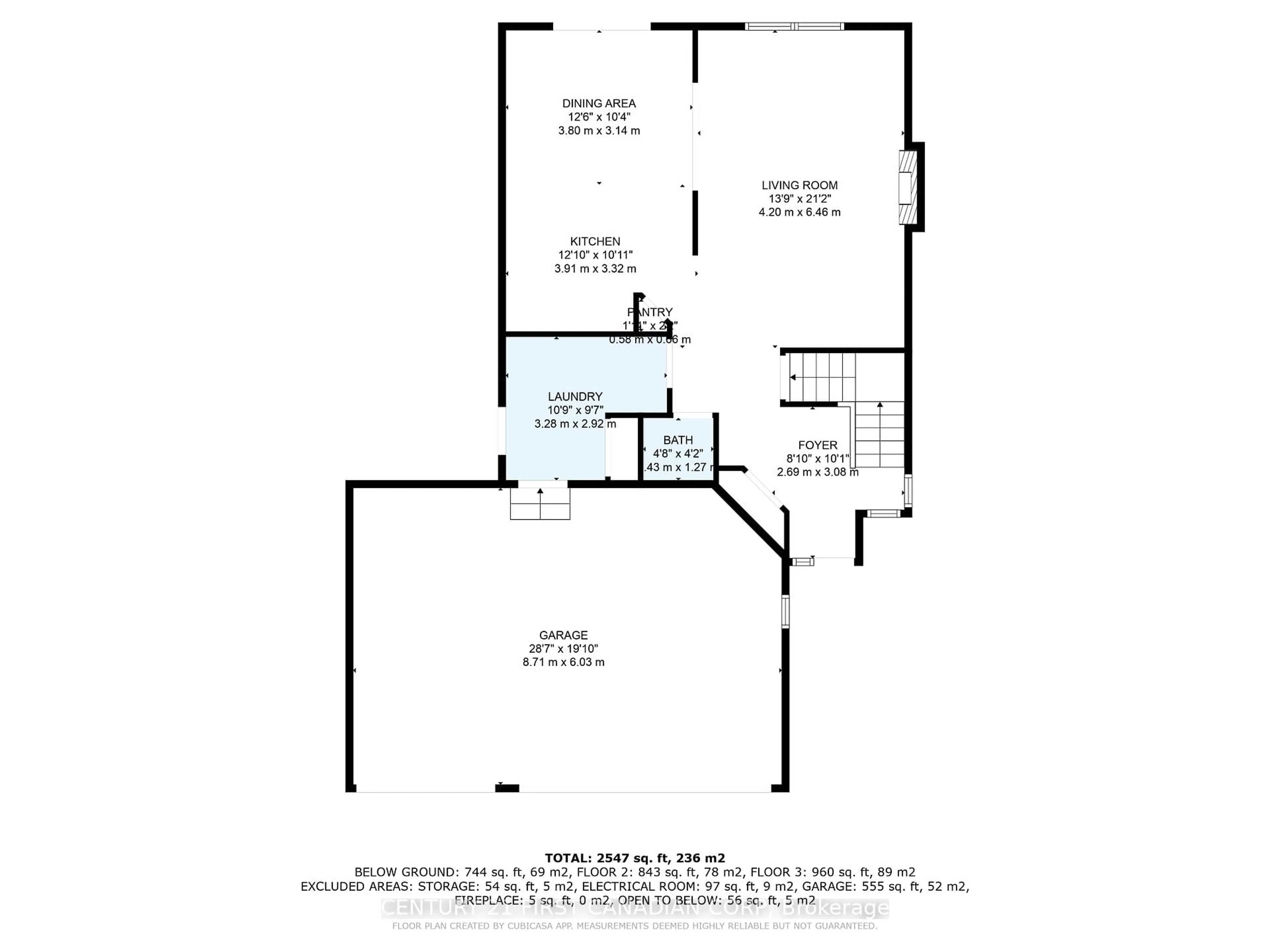 Floor plan for 21 Maplewood Lane, Middlesex Centre Ontario M0M 2A0