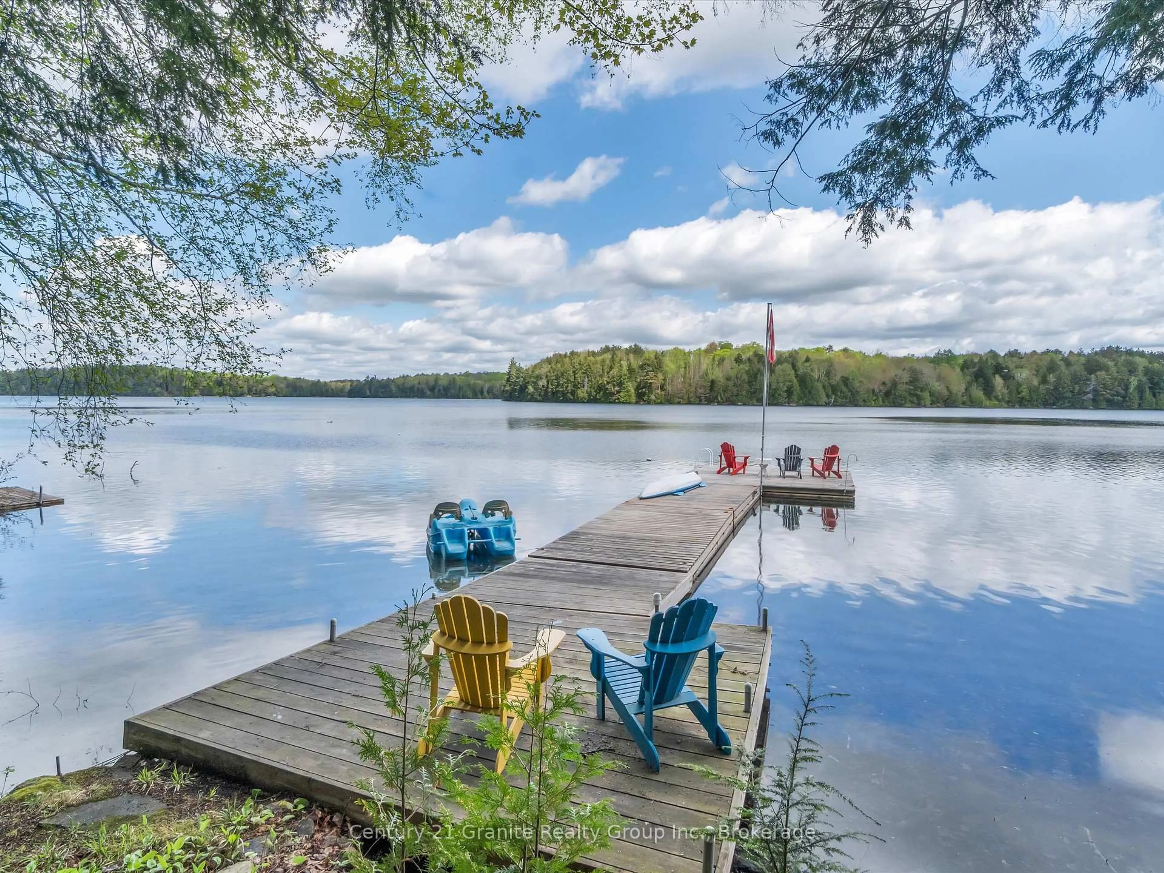 Patio, water/lake/river/ocean view for 1120 S CLEAR LAKE Rd, Bracebridge Ontario P1L 1X1