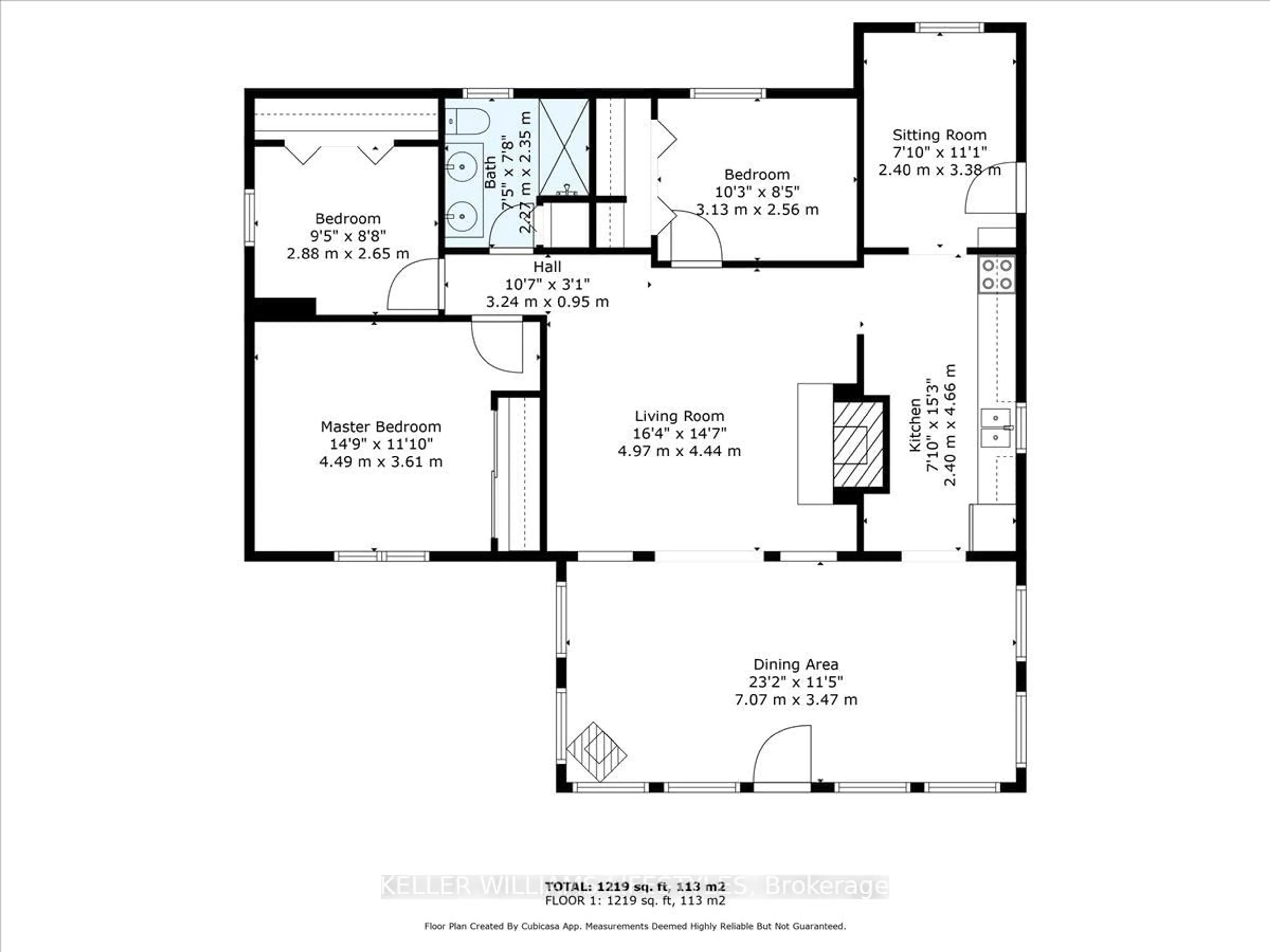 Floor plan for 6085 DANBEA Lane, Lambton Shores Ontario N0N 1J1