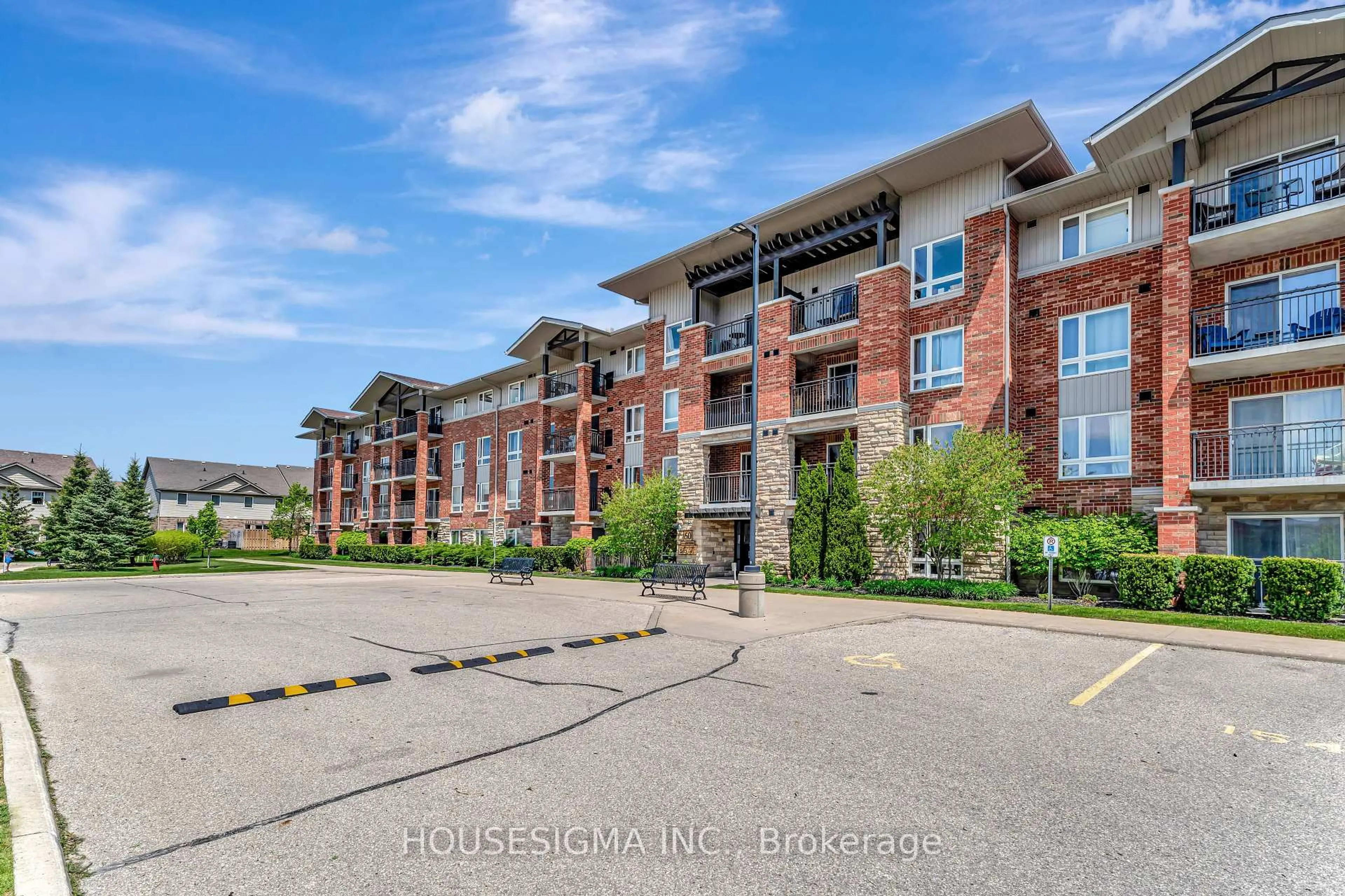A pic from outside/outdoor area/front of a property/back of a property/a pic from drone, unknown for 60 Lynnmore St #108, Guelph Ontario N1L 0J8