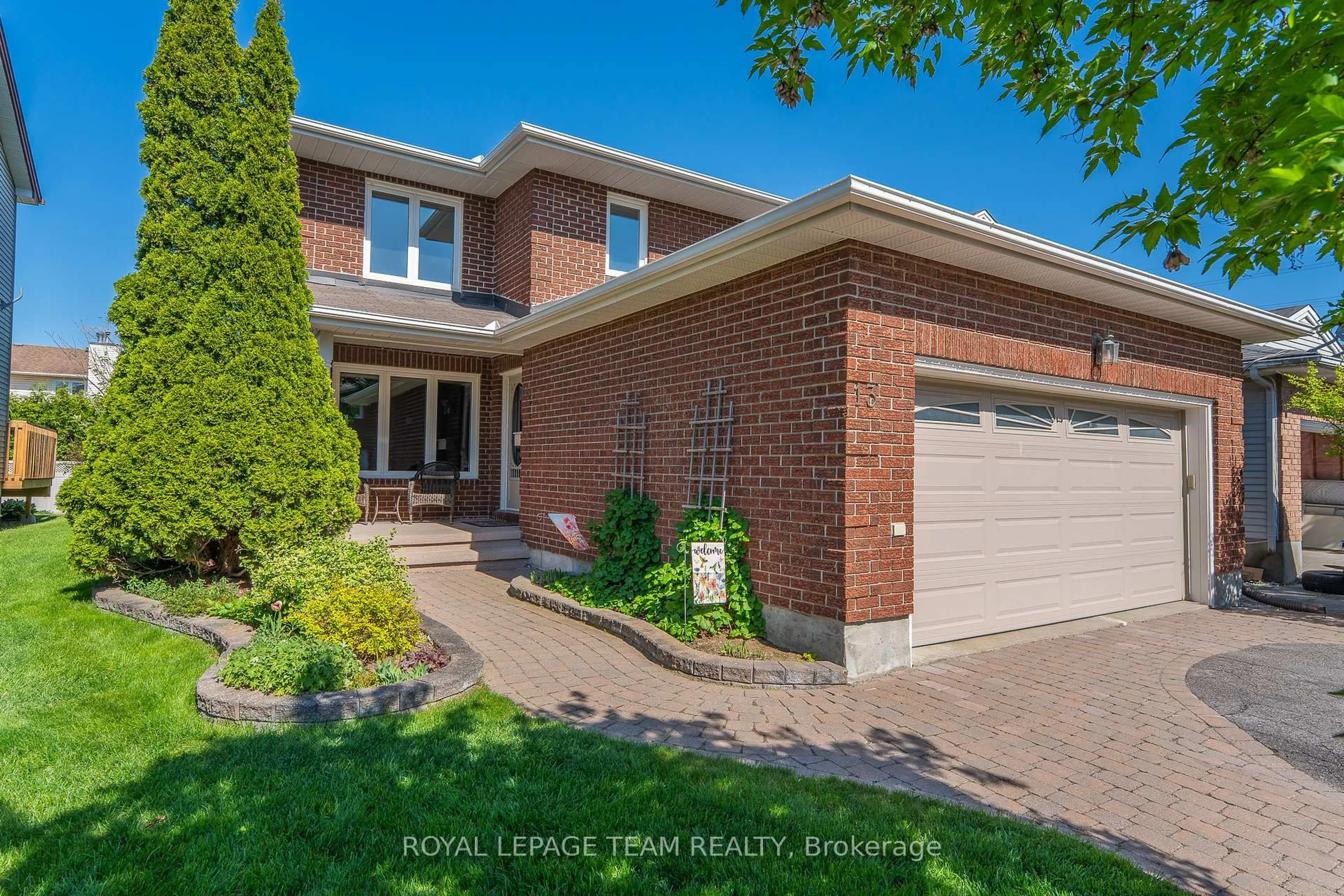 Home with brick exterior material, street for 13 Saddlehorn Cres, Kanata Ontario K2M 1W9