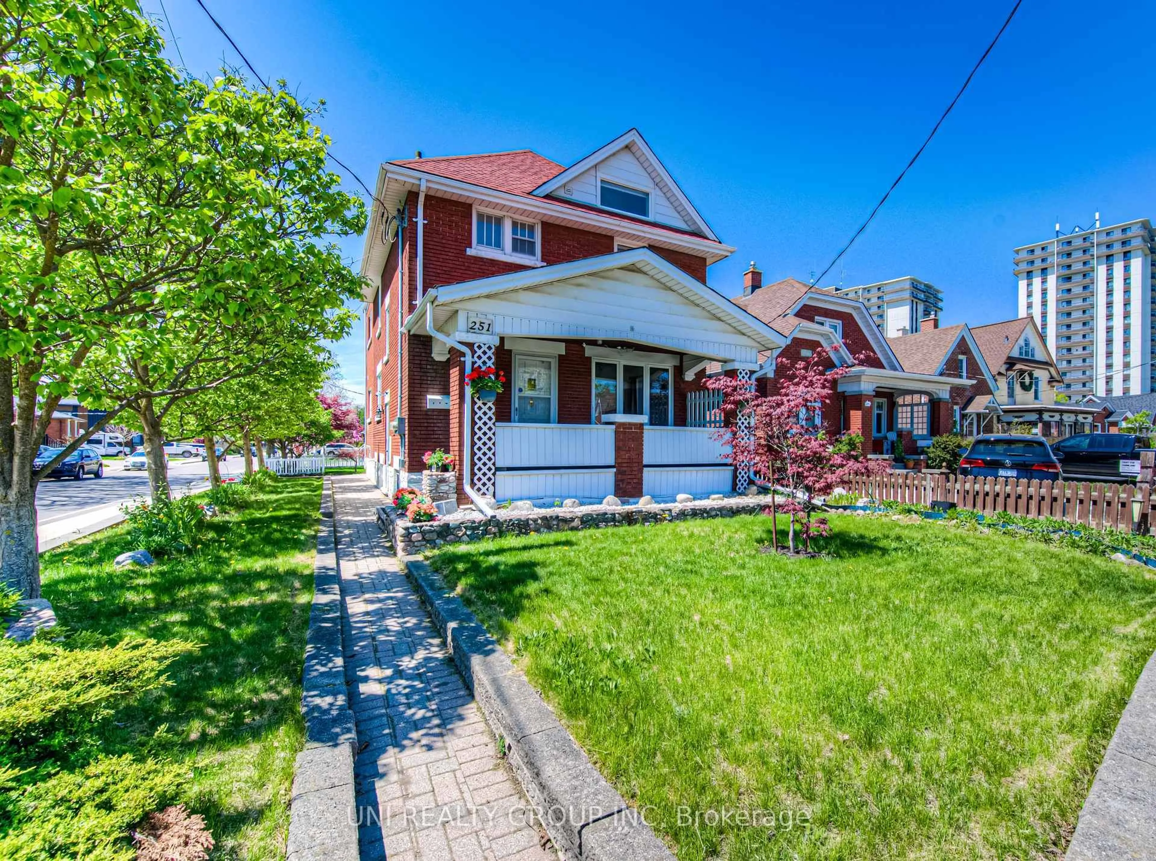 Home with brick exterior material, street for 251 Margaret Ave, Kitchener Ontario N2H 4J6