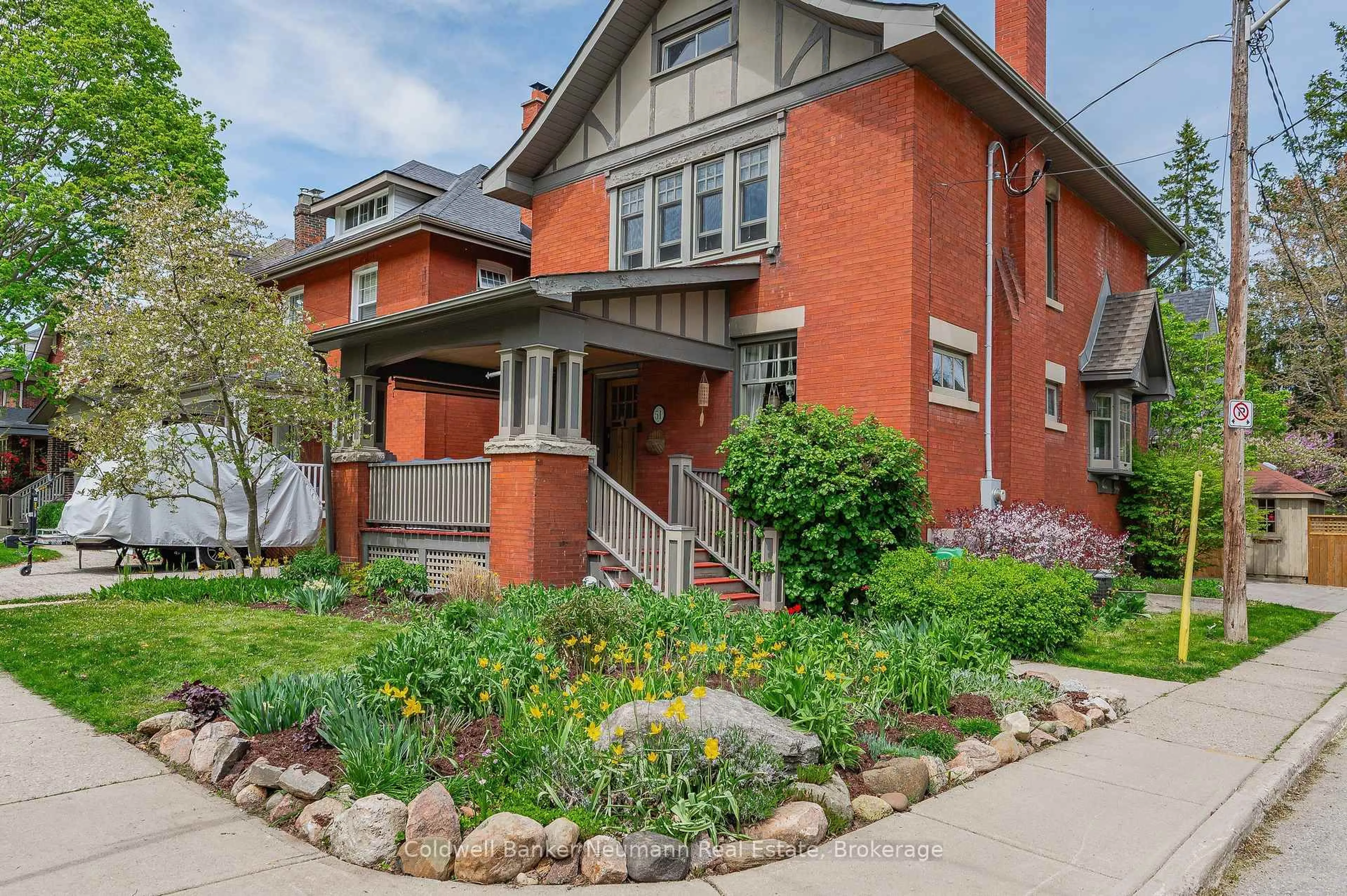Home with brick exterior material, street for 51 Lyon Ave, Guelph Ontario N1H 5C7