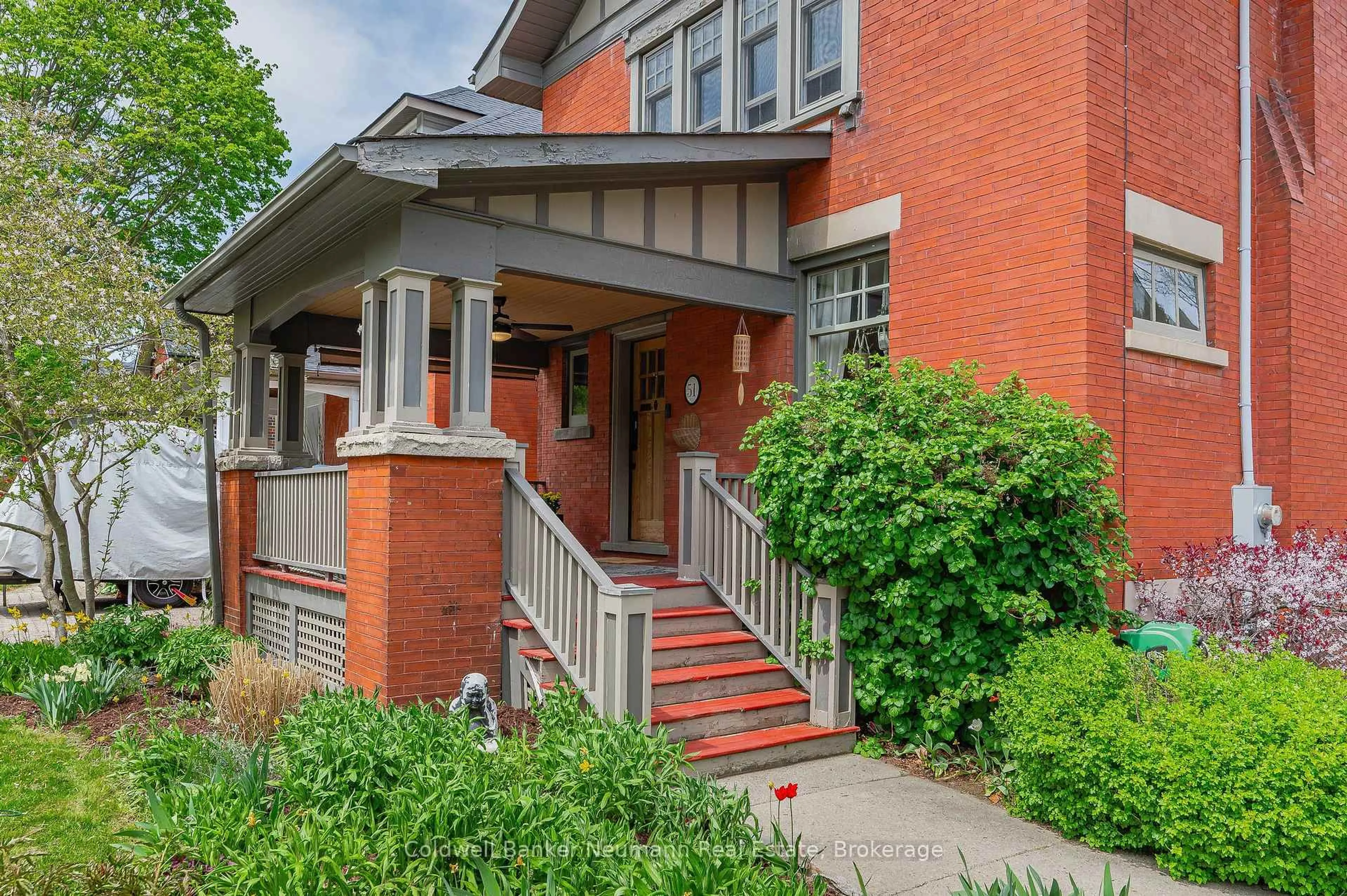 Home with brick exterior material, street for 51 Lyon Ave, Guelph Ontario N1H 5C7