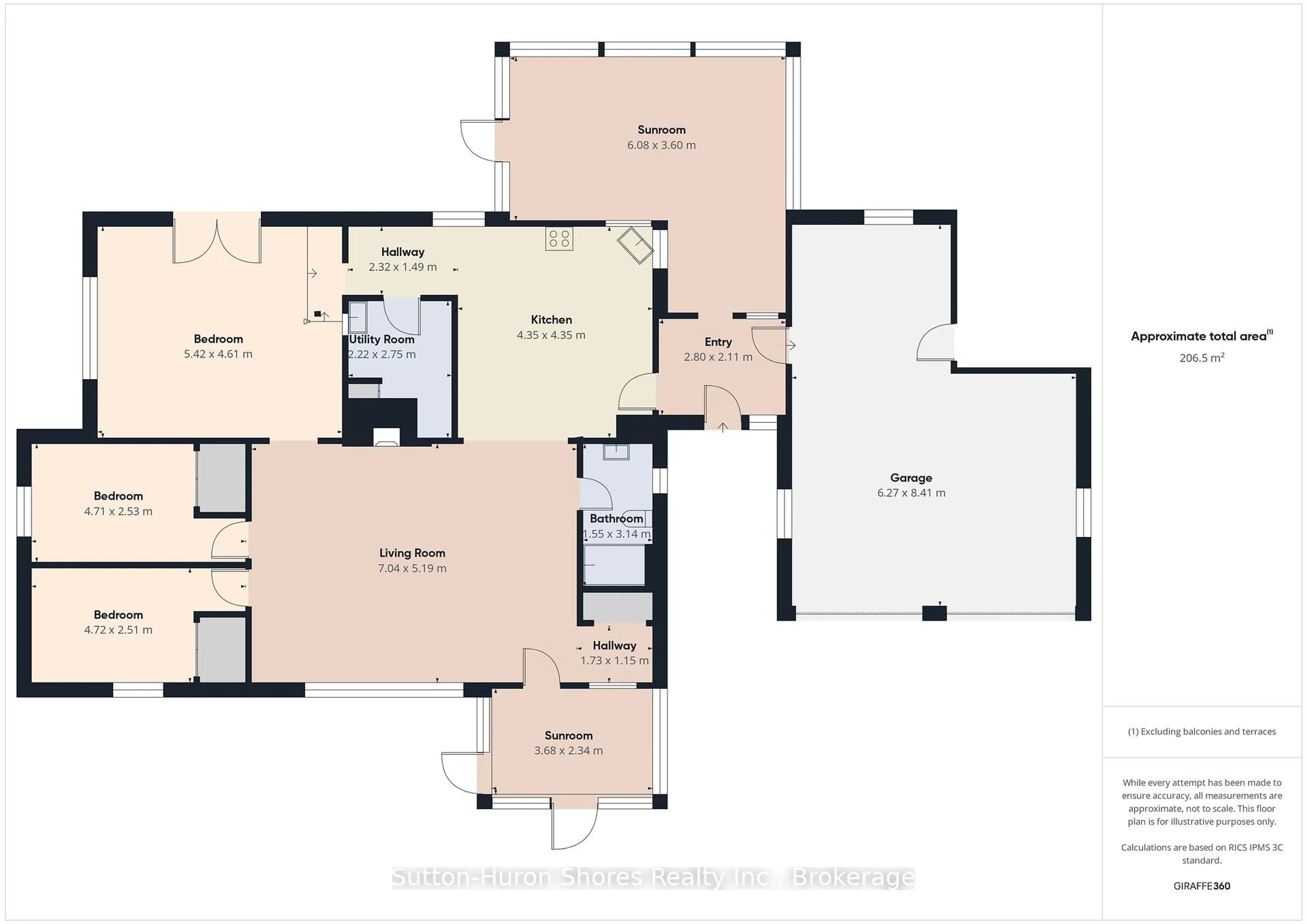 Floor plan for 180 South Rankin St, Saugeen Shores Ontario N0H 2L0