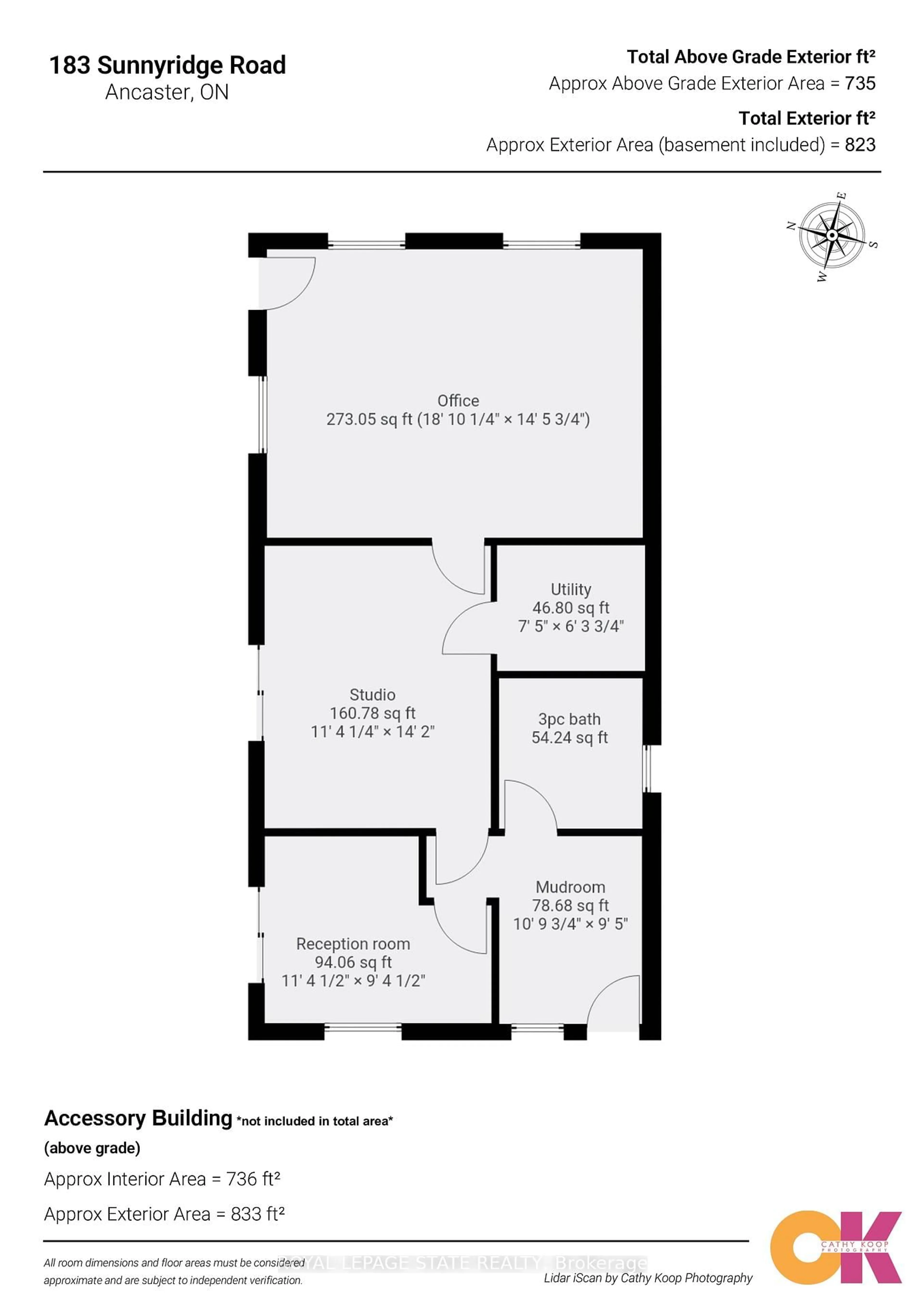 Floor plan for 183 Sunnyridge Rd, Hamilton Ontario L0R 1R0