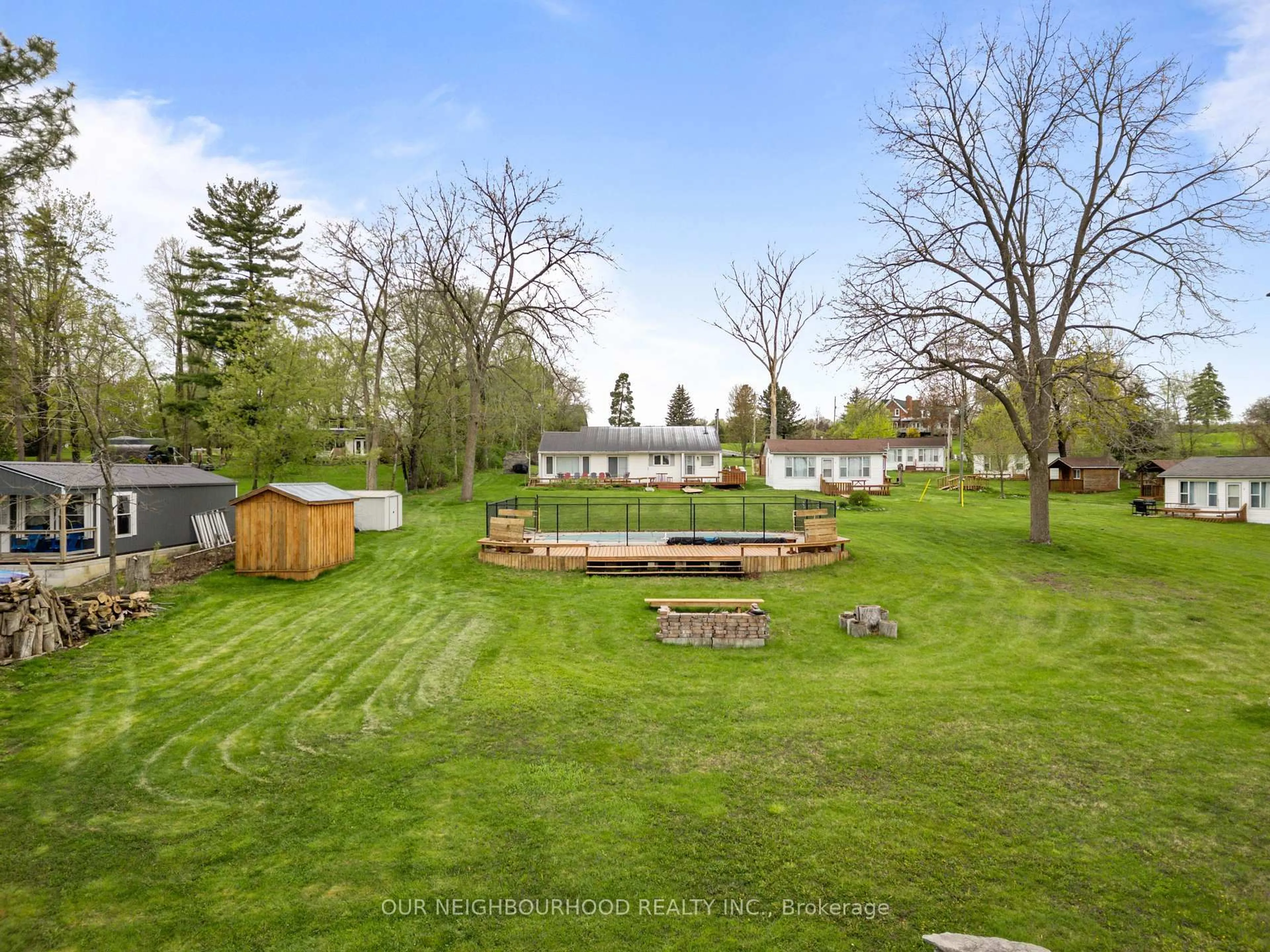 A pic from outside/outdoor area/front of a property/back of a property/a pic from drone, unknown for 10 Richardson Rd, Prince Edward County Ontario K0K 2T0