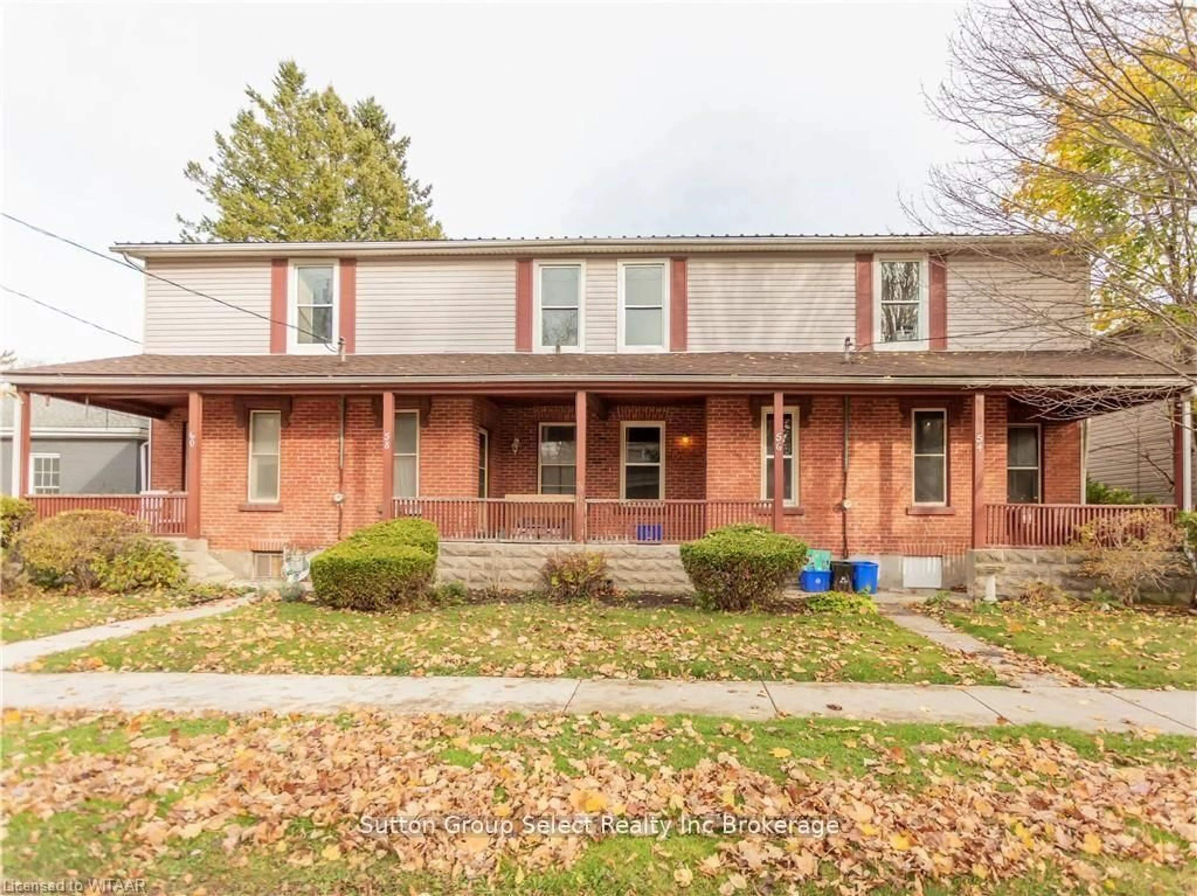 Home with brick exterior material, street for 60 Wellington St, Woodstock Ontario N4S 6P5