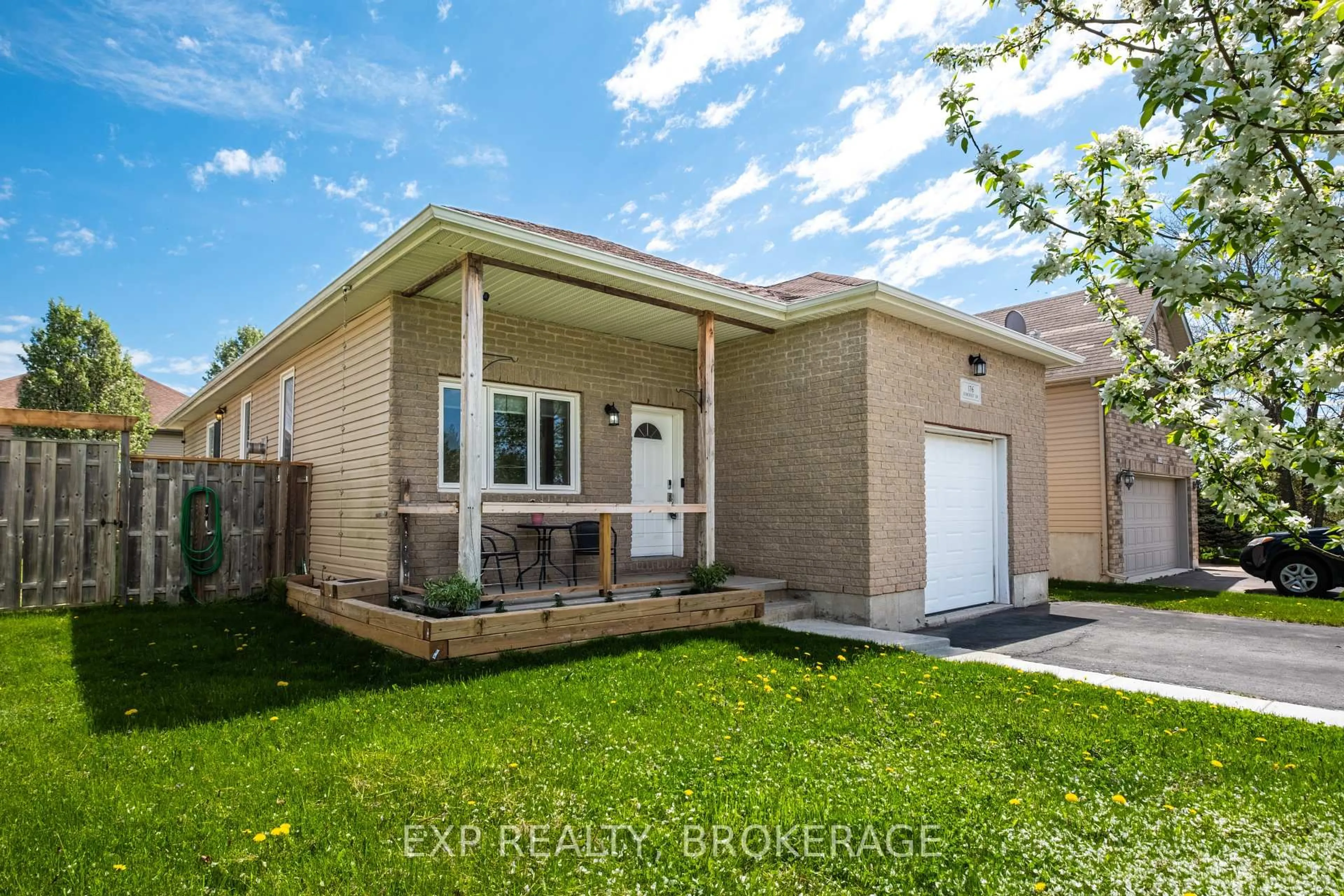 Home with brick exterior material, street for 176 Somerset Dr, Bath Ontario K0H 1G0