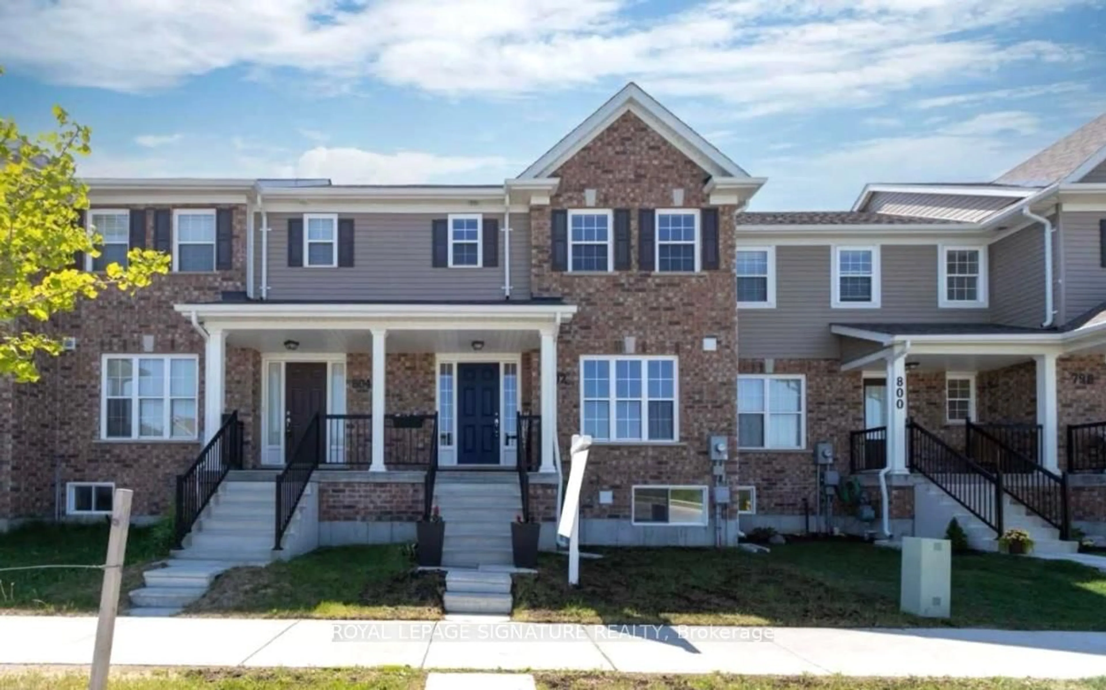 Home with brick exterior material, street for 802 Broadway Blvd, Peterborough North Ontario K9H 0H7