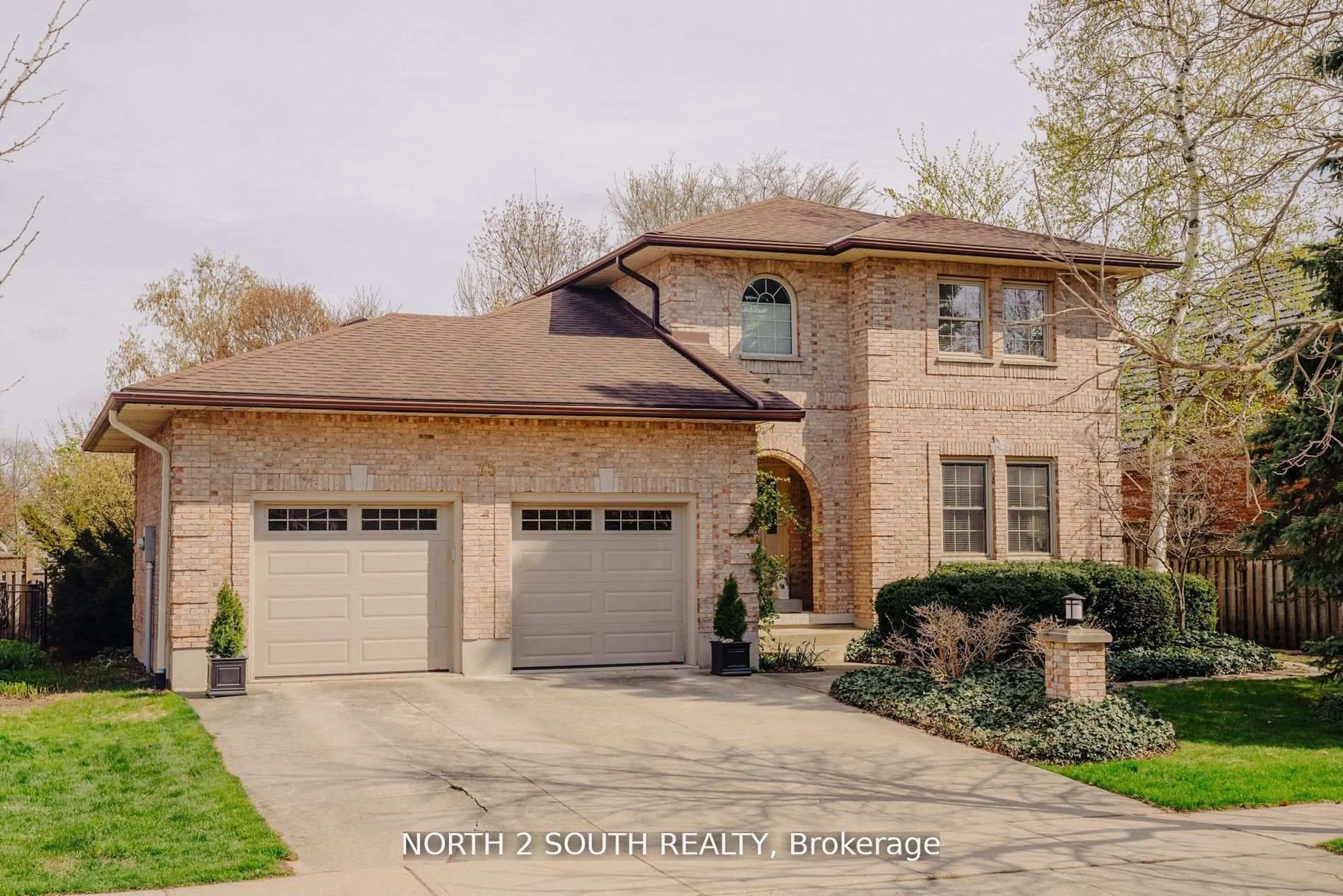 Home with brick exterior material, street for 35 Nightingale Pl, Stratford Ontario N5A 7V9