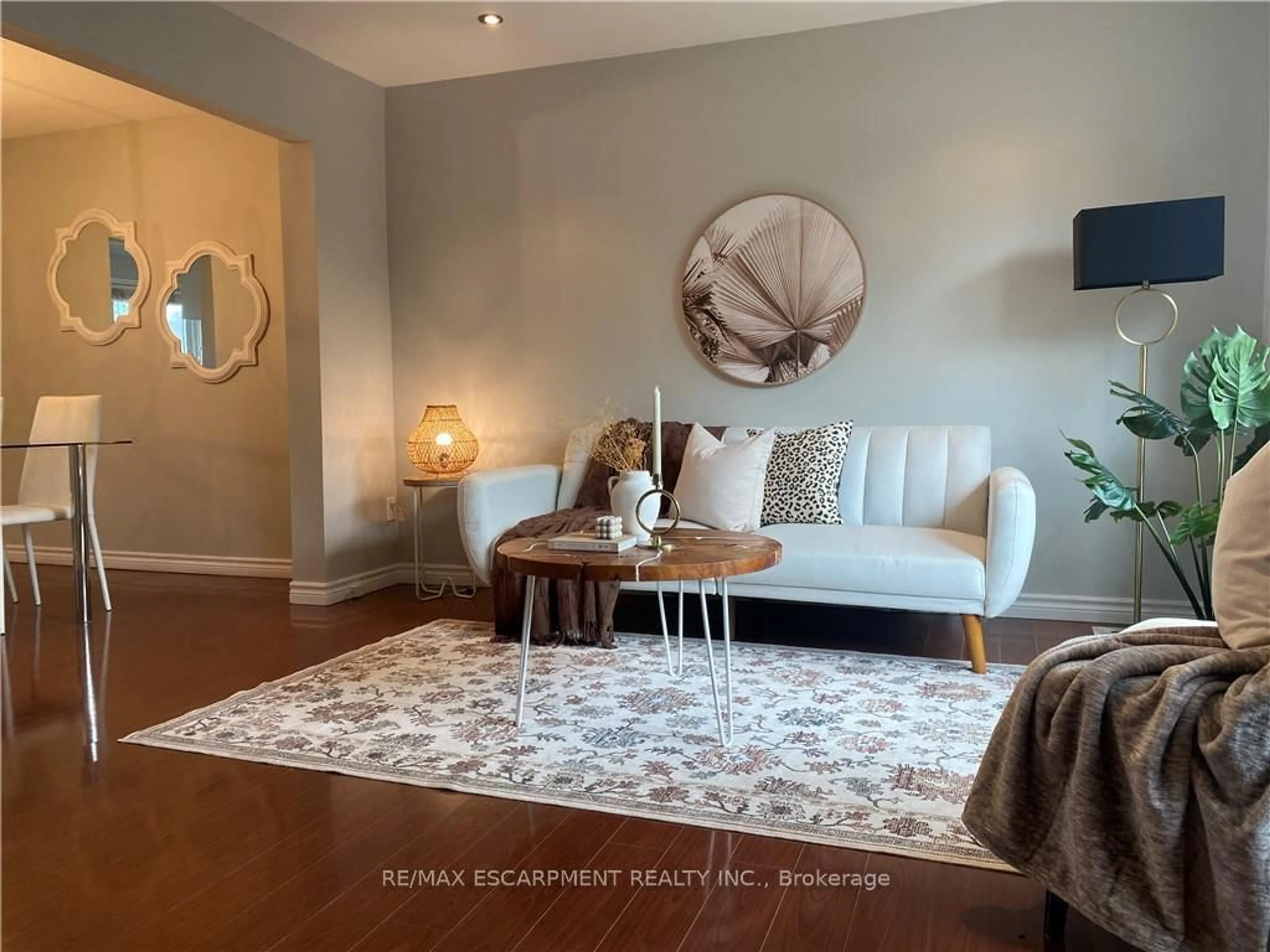 Living room with furniture, unknown for 1025 Upper Gage Ave #3, Hamilton Ontario L8V 4L2
