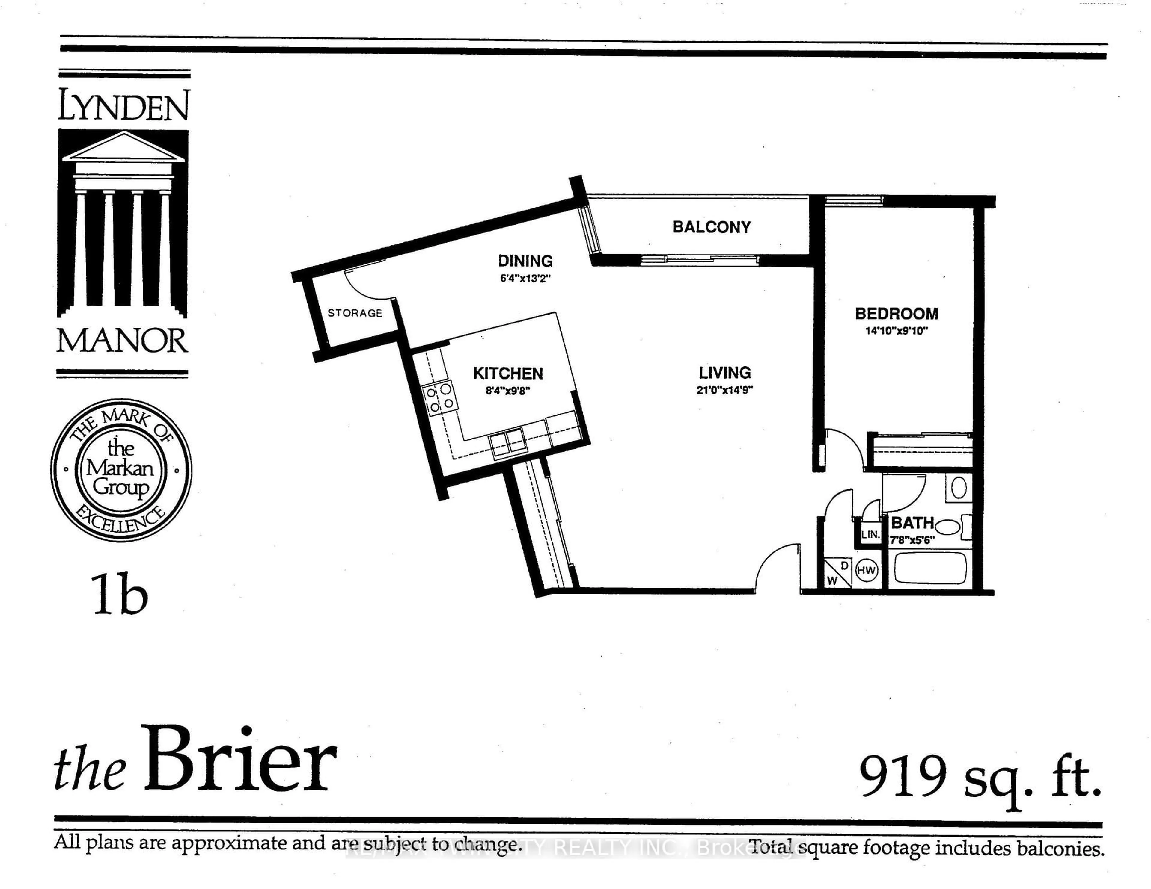 Floor plan for 9 Bonheur Crt #212, Brantford Ontario N3P 1Z5