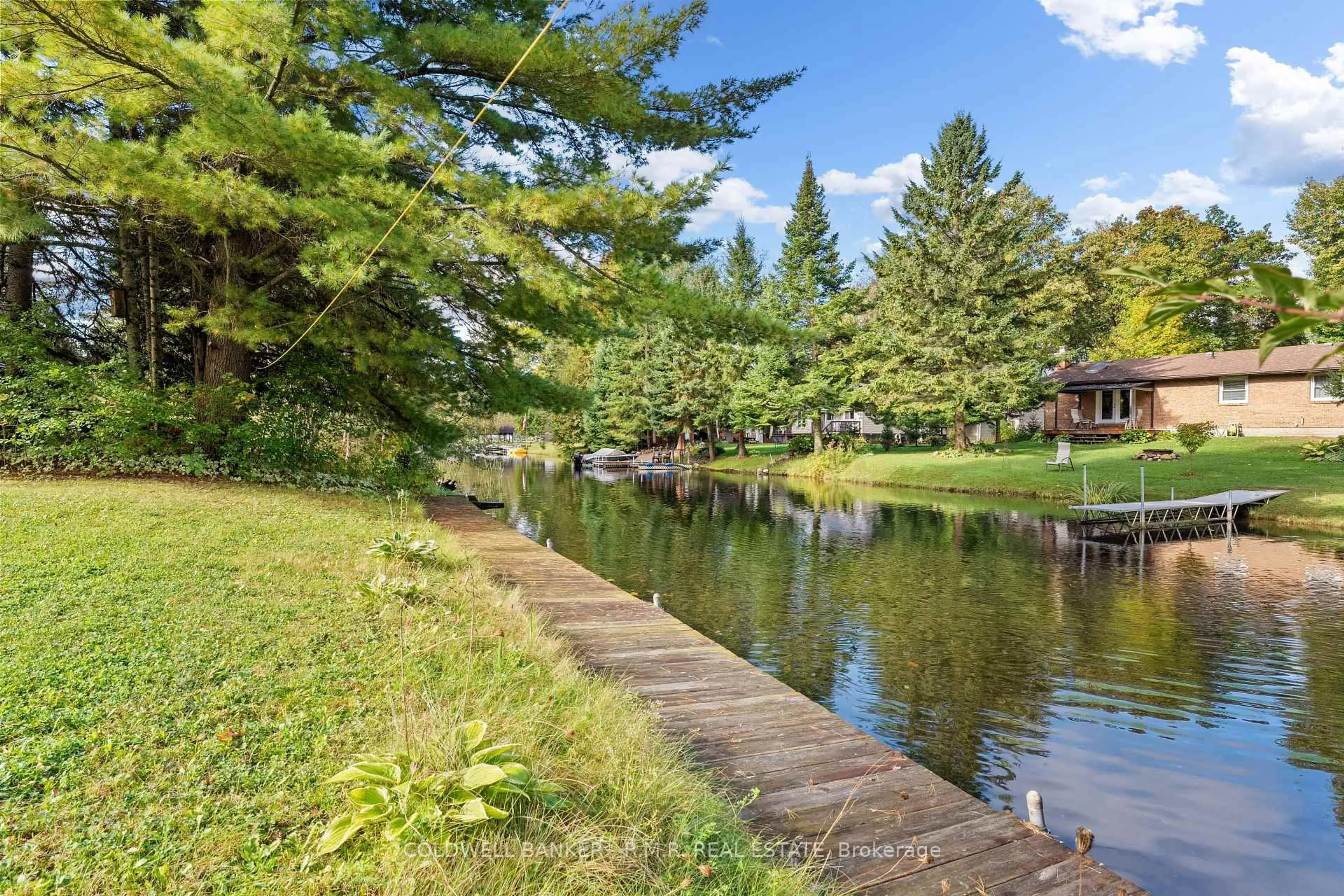 Patio, water/lake/river/ocean view for 57 Fire Route 104, Trent Lakes Ontario K0M 1A0