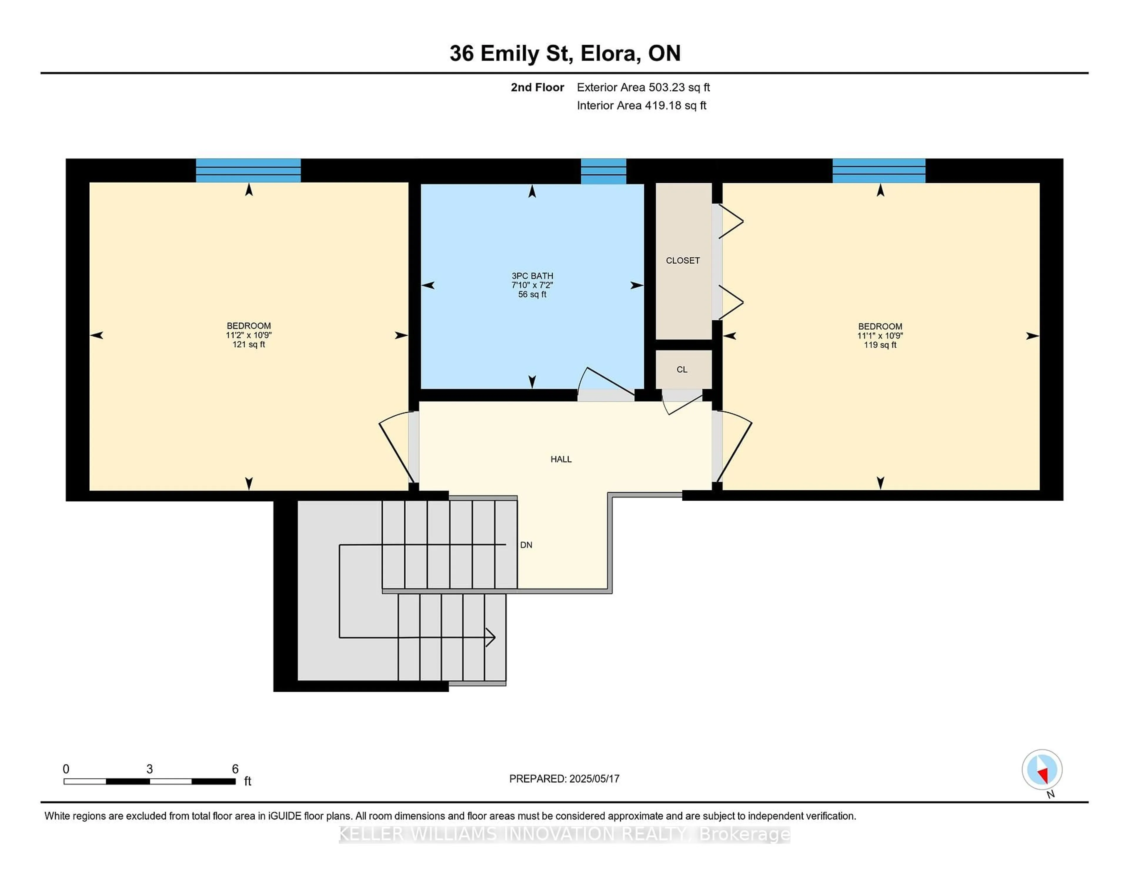 Floor plan for 36 Emily St, Centre Wellington Ontario N0B 1S0