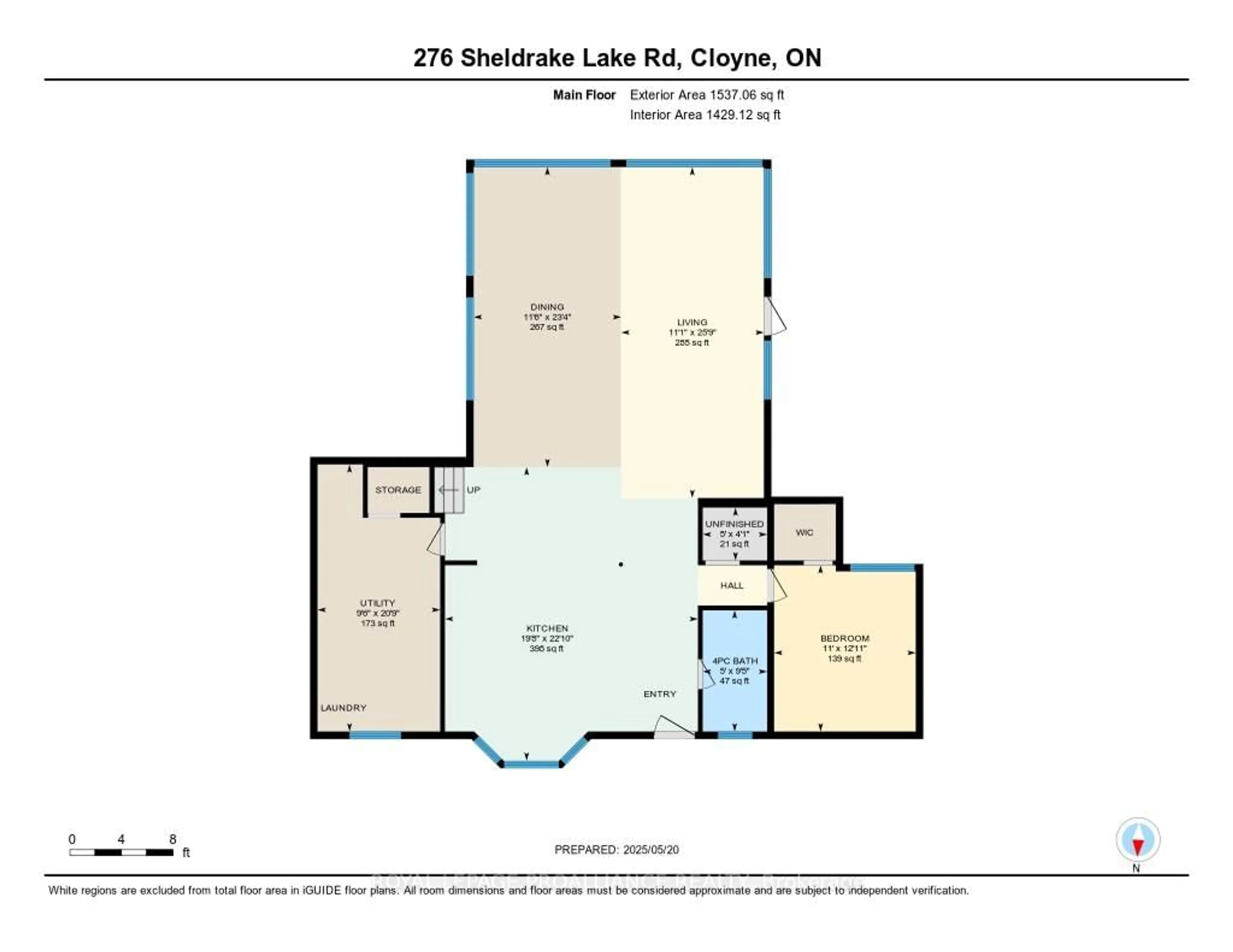 Floor plan for 276 Sheldrake Lake Rd, Addington Highlands Ontario K0H 2G0