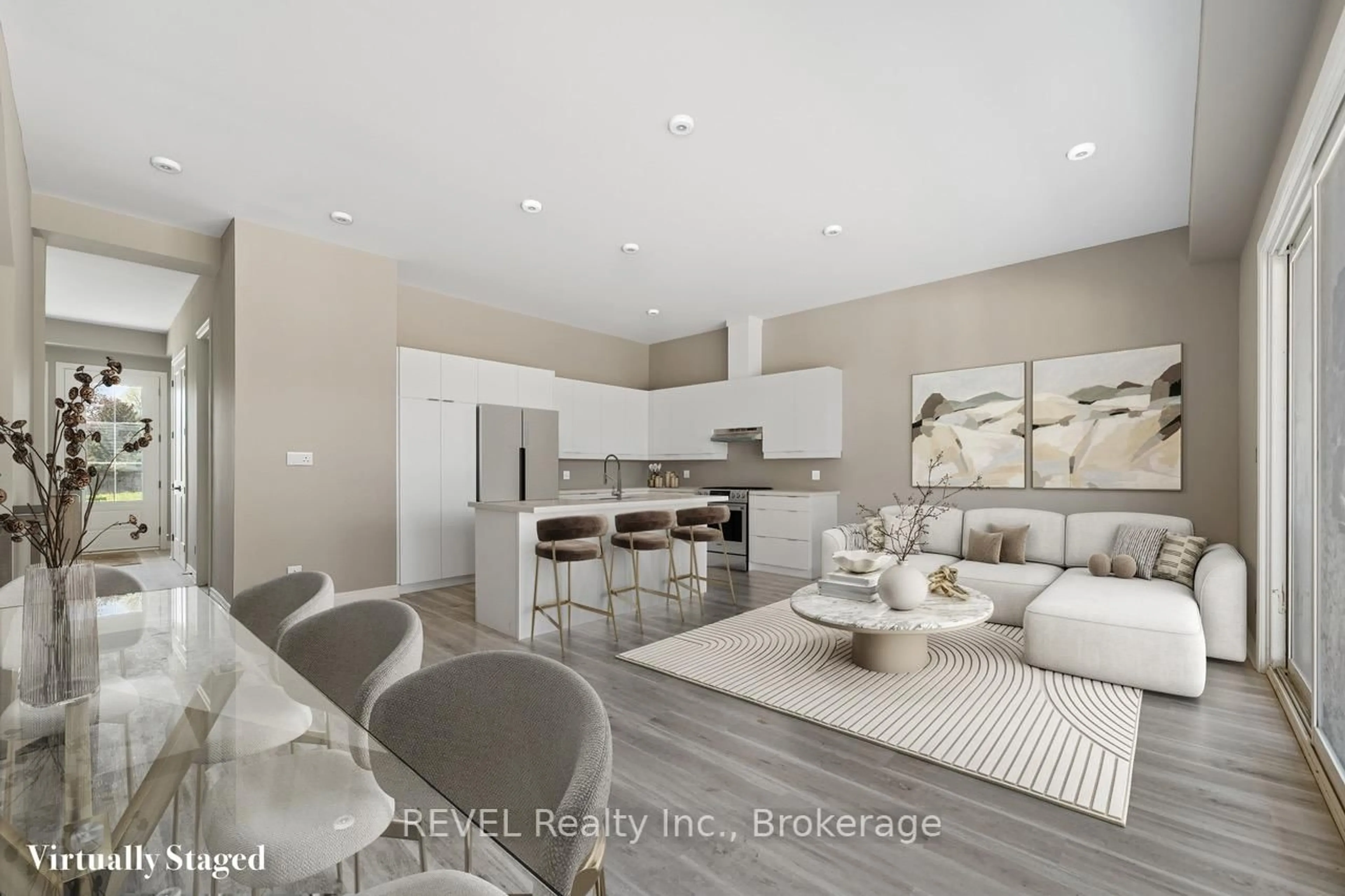 Open concept kitchen, ceramic/tile floor for 99 IVY Cres, Thorold Ontario L2V 4N9