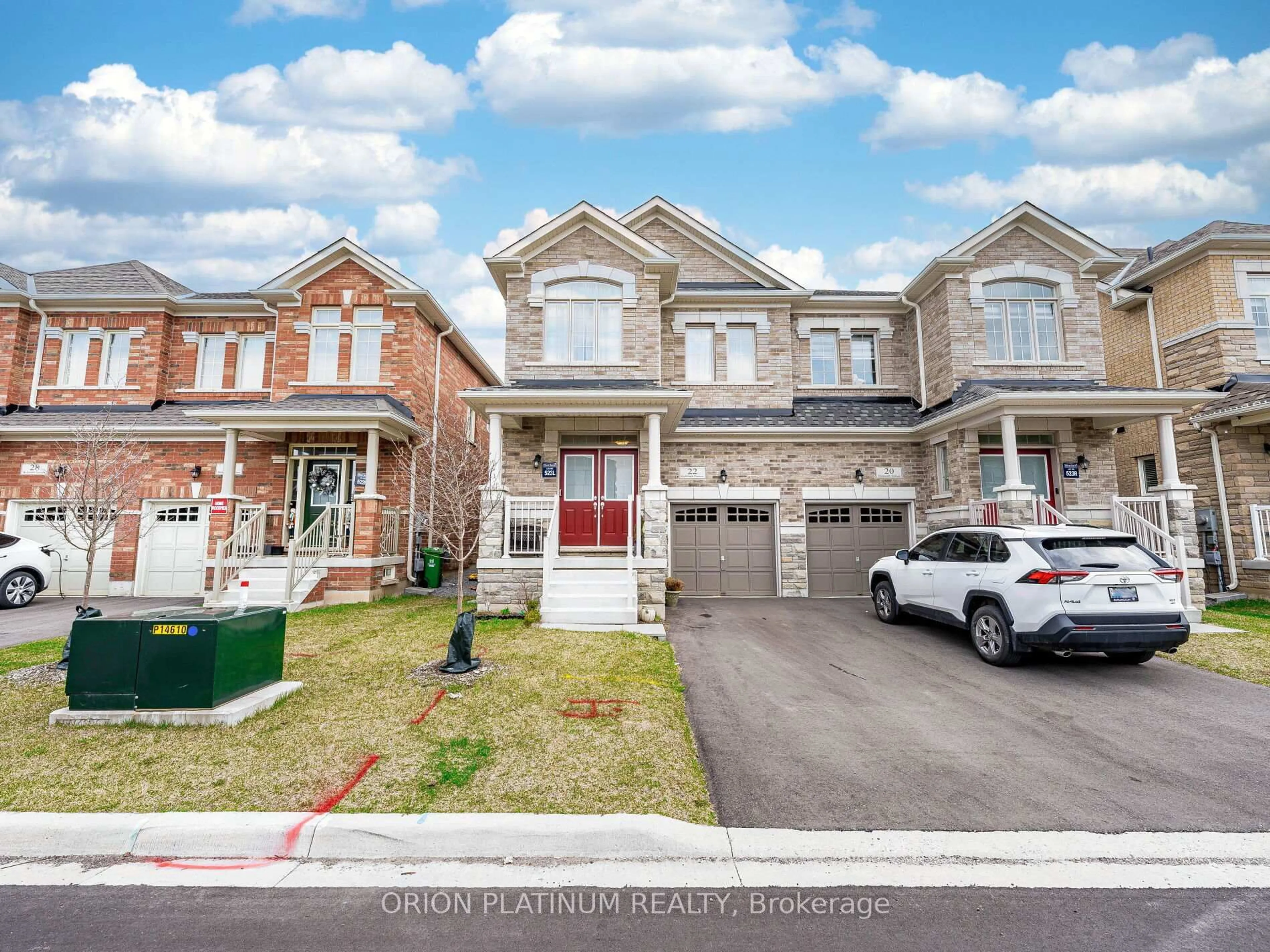 Home with brick exterior material, street for 22 Holcomb Terr, Hamilton Ontario L8B 1Z8