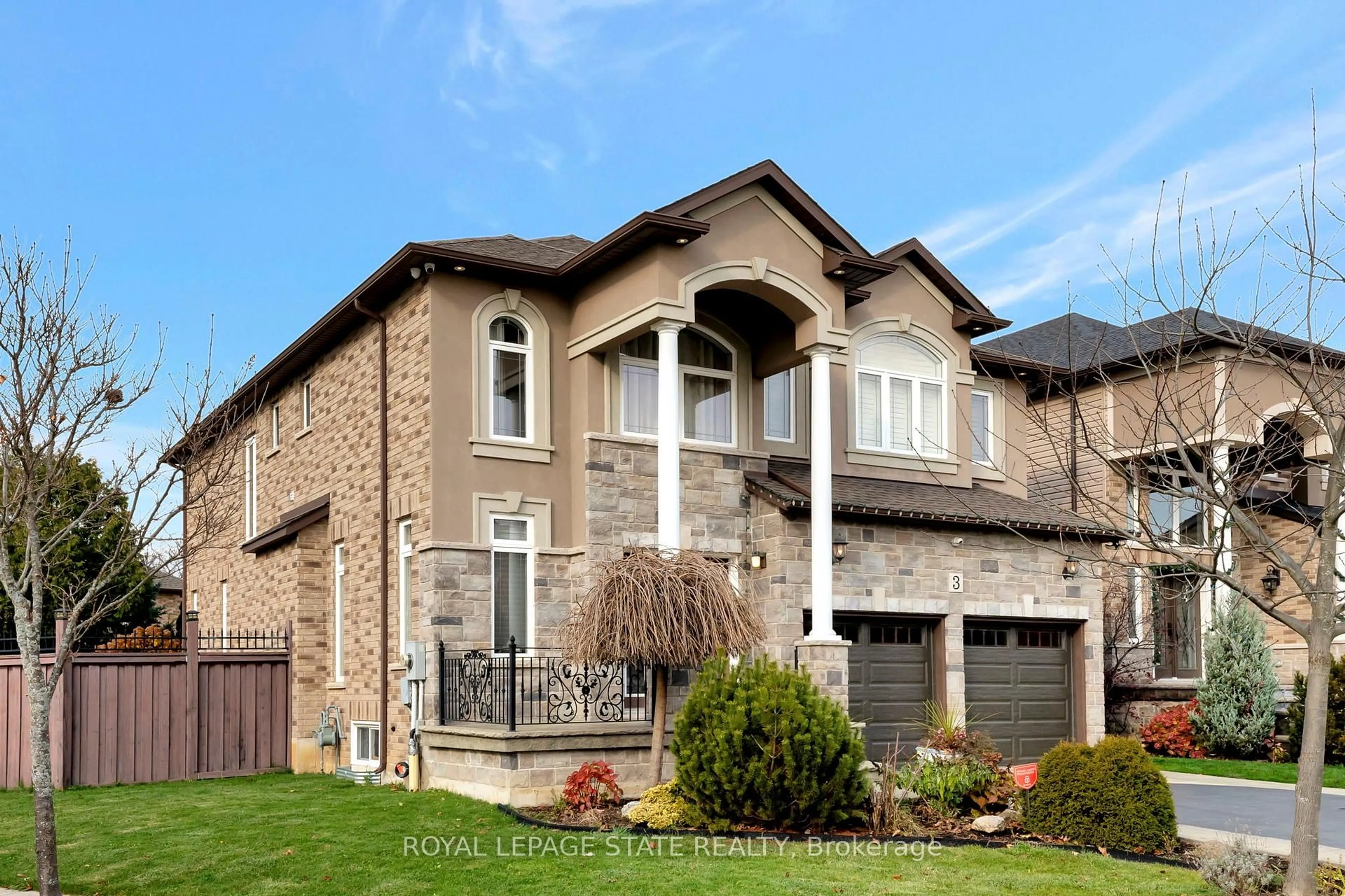 Home with brick exterior material, street for 3 Rianna Crt, Hamilton Ontario L9B 0G3